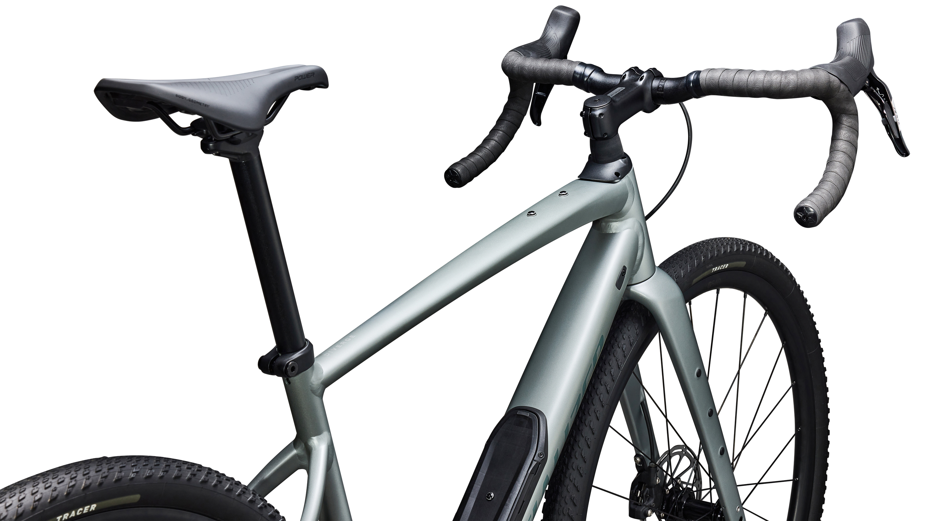 Cykler - Gravel cykler - Specialized Diverge 4 Comp Alloy 2026 - Satin Shadow Silver / Fjord Metallic
