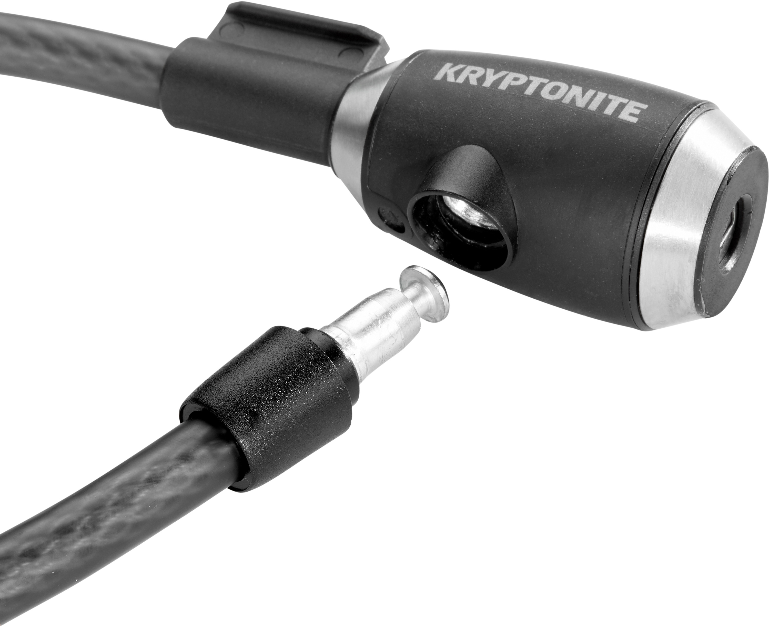 Tilbehør - Cykellås - Kædelås - Kryptonite Wirelås KryptoFlex 1018 inkl. holder - 180cm