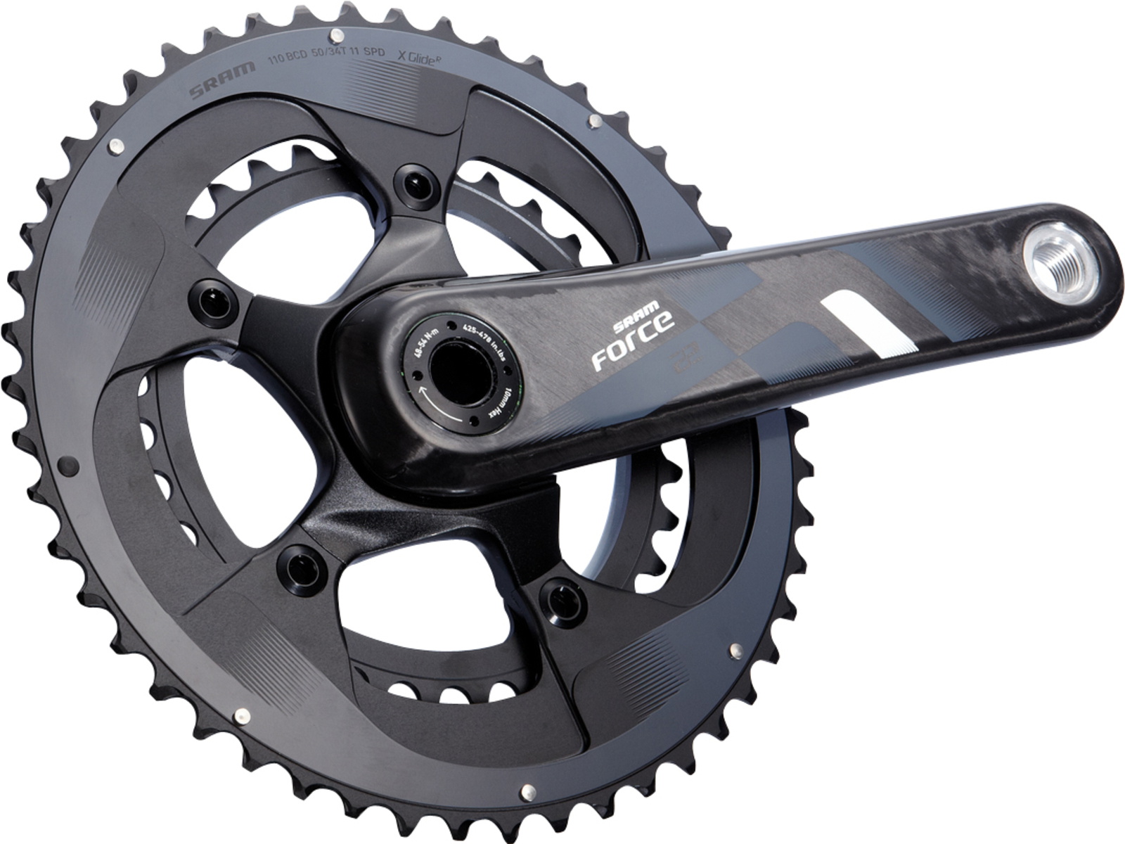 SRAM Crankset Force BB30 Yaw Q-factor 145mm BOOST No 50/34T 172.5mm