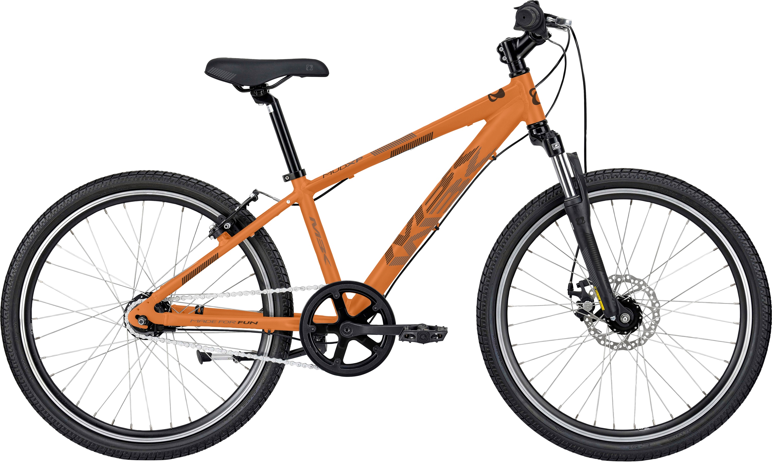 Cykler - Børnecykler - MBK Mud XP 24" Dreng 7g 2023 - Orange