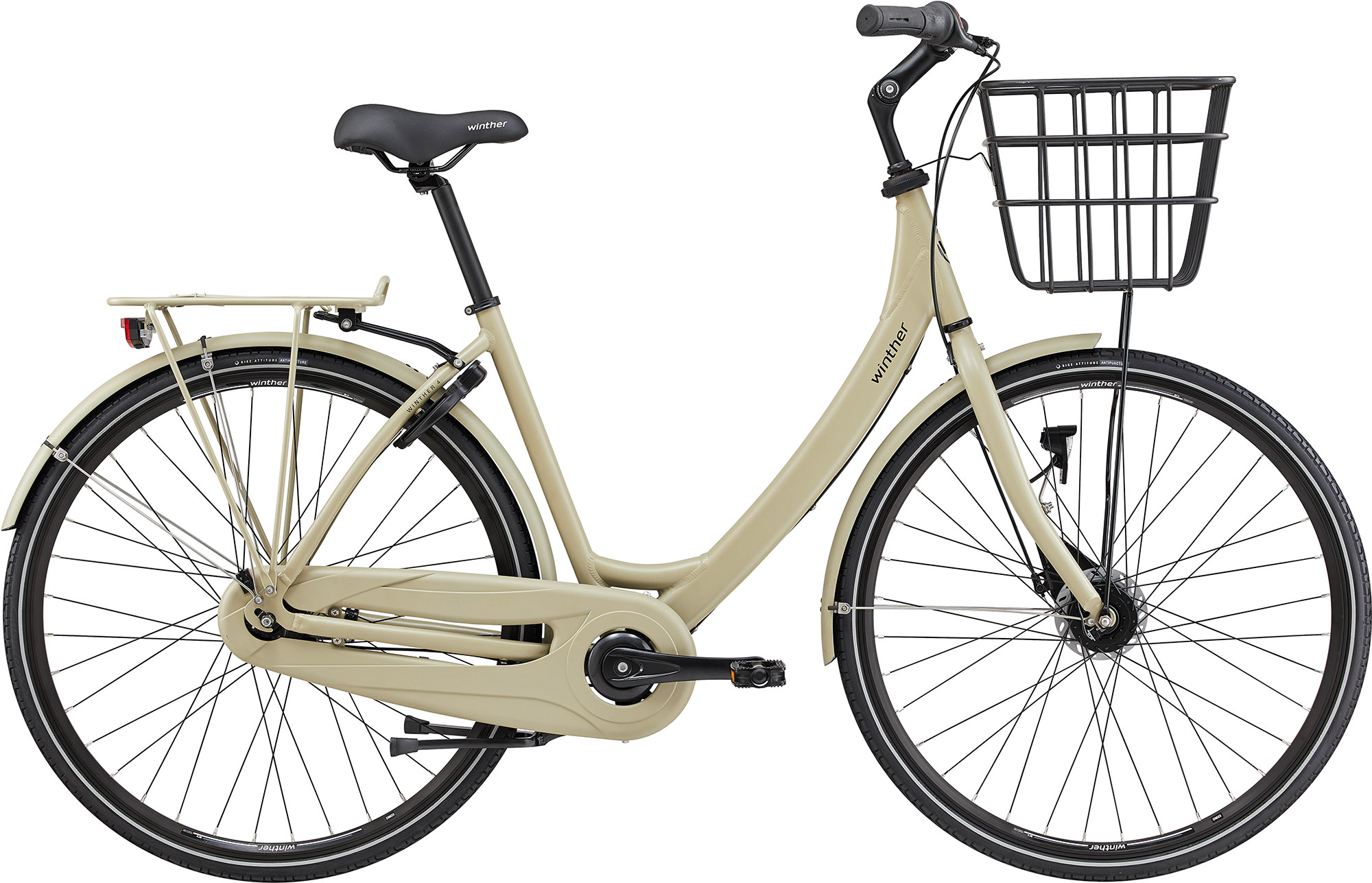 Cykler - Damecykler - Winther 4 Dame 7g 2026 - Mat Sand