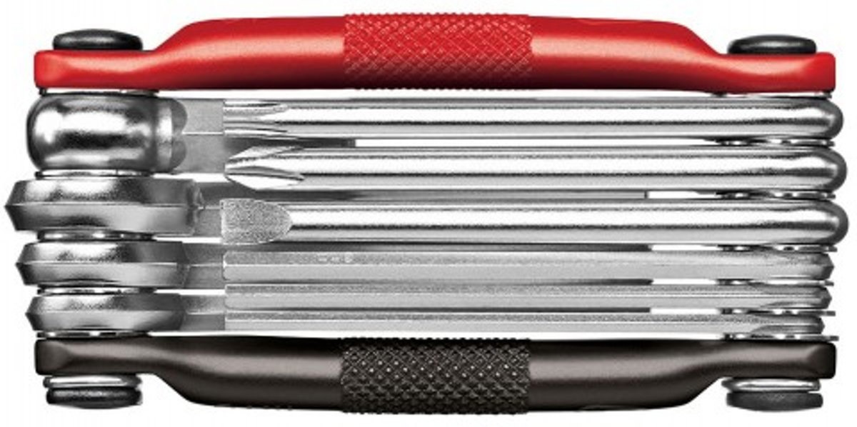 Tilbehør - Værktøj - Crankbrothers Multi-tool M10 - Black/Red