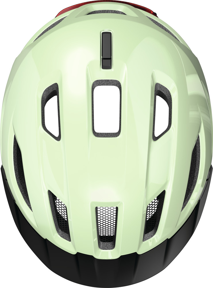 Beklædning - Cykelhjelme - Abus Hjelm Urban-I 4.0 m. LED - Pistacchio Green