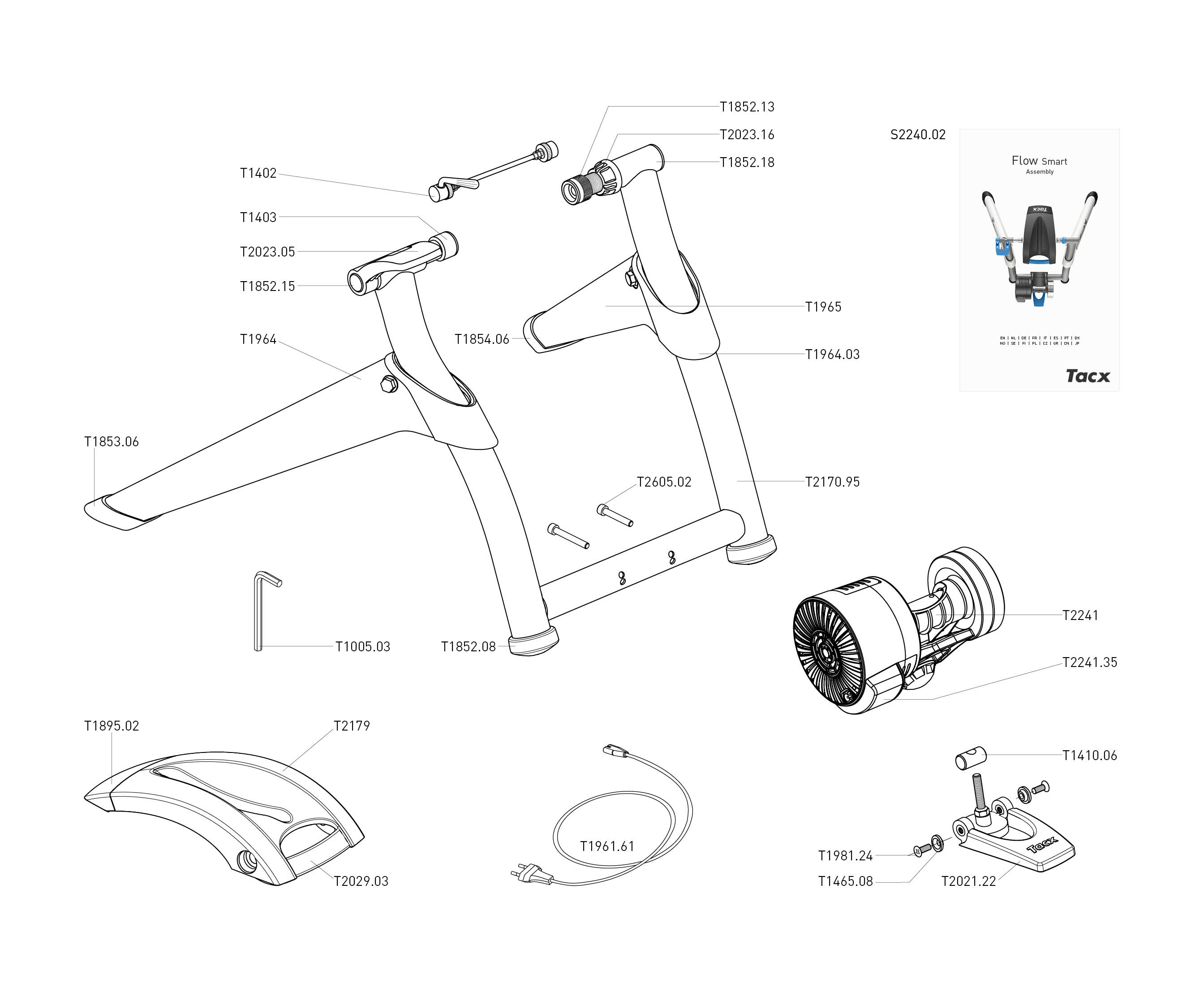 Tilbehør - Hometrainer - Garmin Tacx Flow Smart Trainer