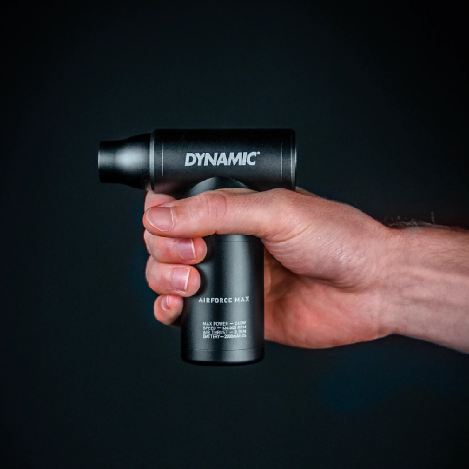 Tilbehør - Cykelpleje - Dynamic AirForce Max Air Blower / Luftblæser (op til 130.000 rpm, USB-C)