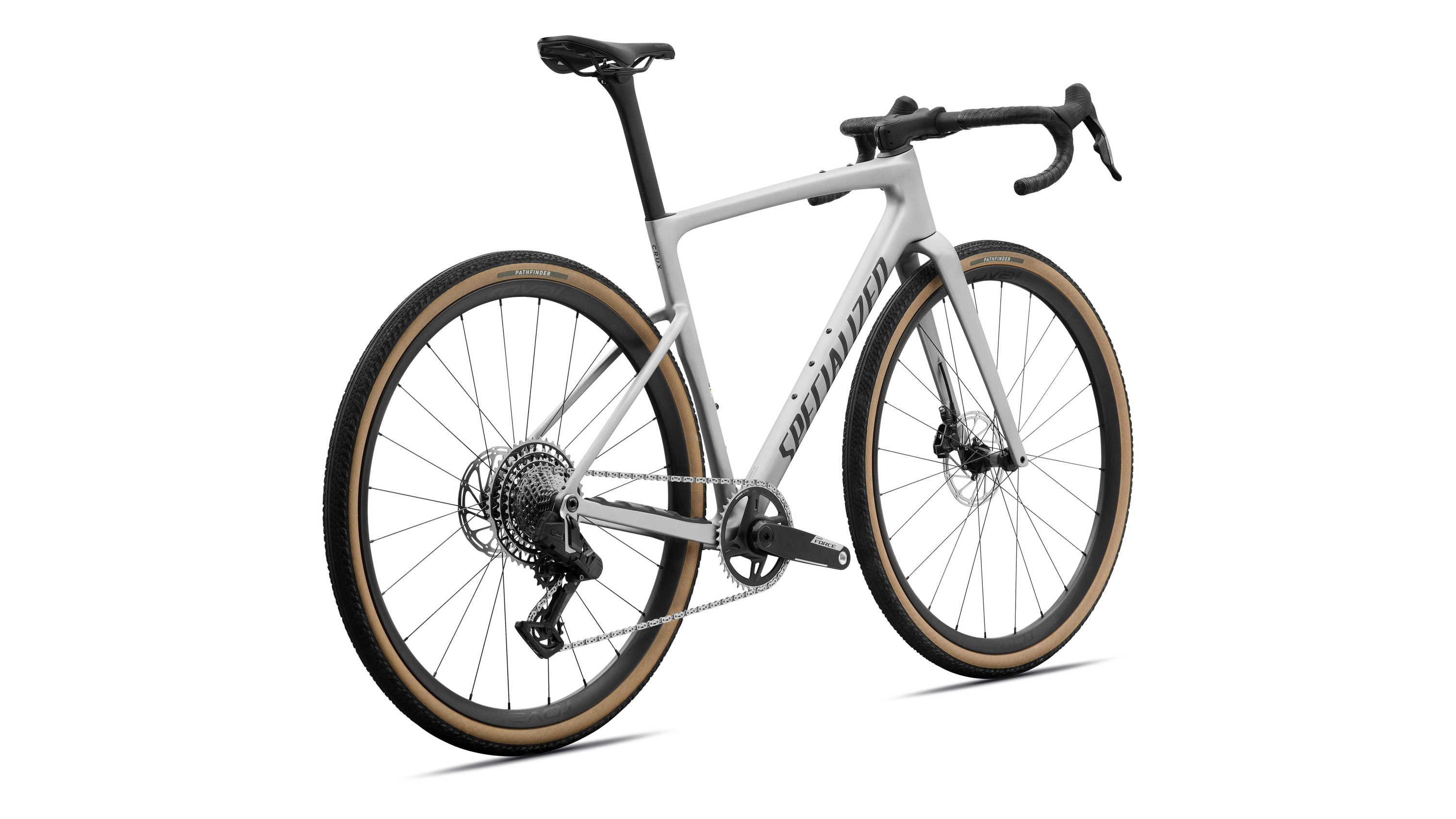 Cykler - Gravel cykler - Specialized Crux 5 Expert SRAM Force XPLR 2027 - Shadow Silver/Obsidian Metallic