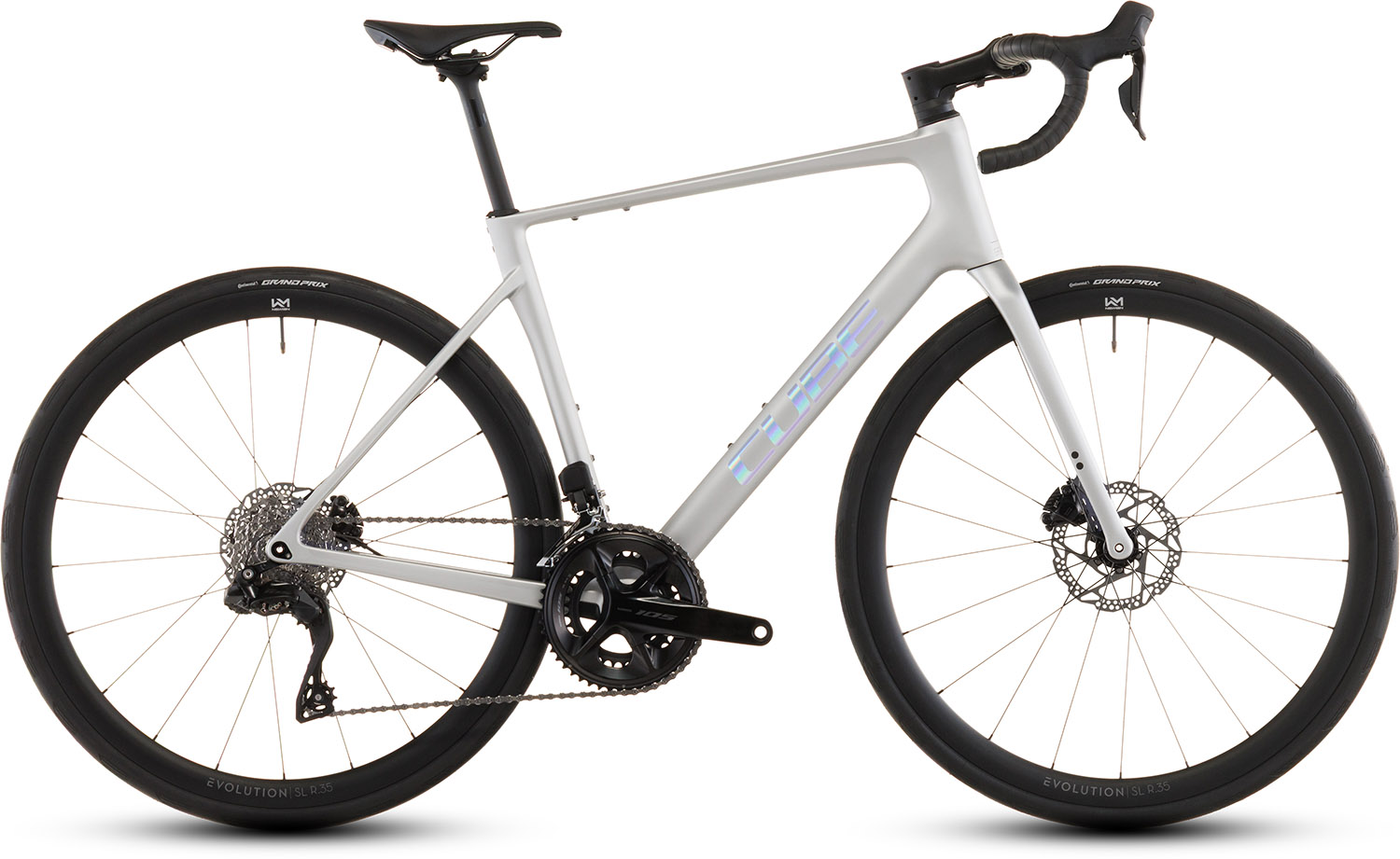 Cube Attain C:62 SLX - Sleekgrey´n´Prism