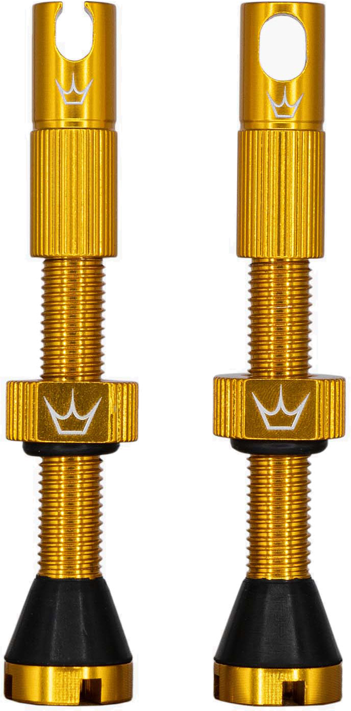 Peaty's X Chrisking Tubeless Valves 60mm Gold Fra Peaty