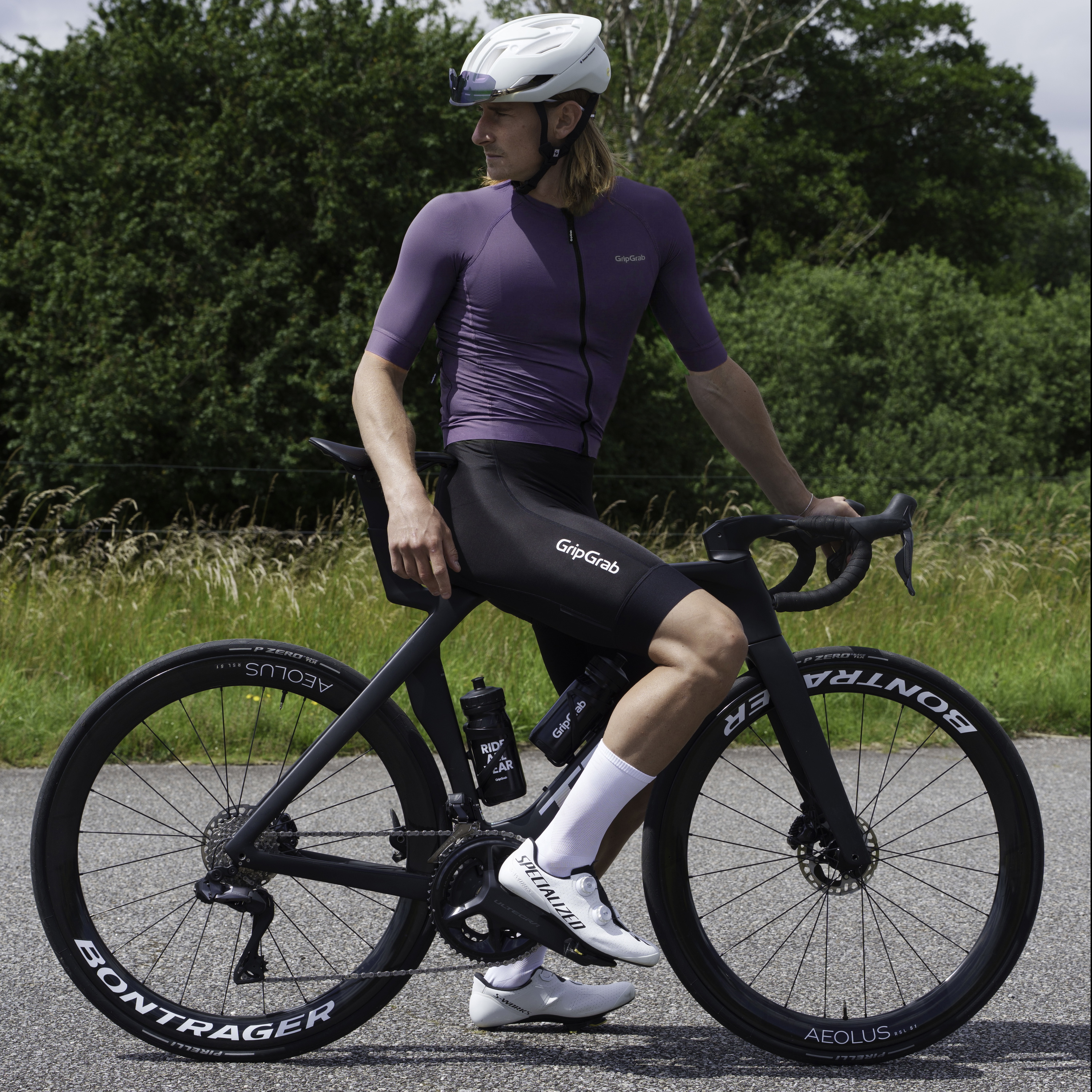 Beklædning - Cykeltrøjer - GripGrab PACR kortærmet cykeltrøje - Purple