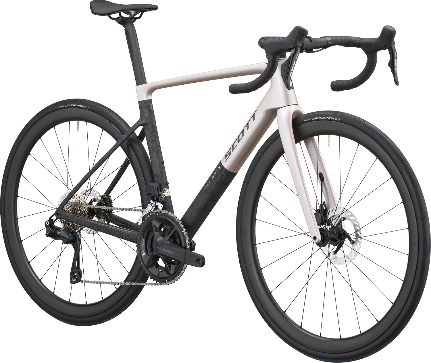 Cykler - Racercykler - Scott Addict RC 30 2027 - Champagne Pink