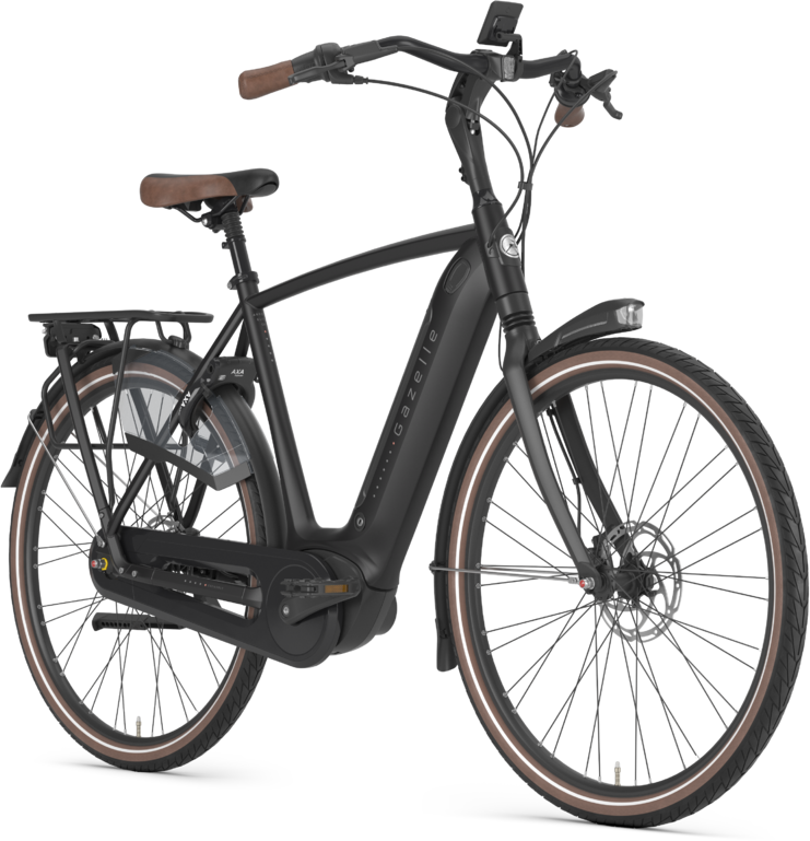 Cykler - Elcykler - Gazelle Arroyo C8 HMB Elite Herre 2025 - Sort