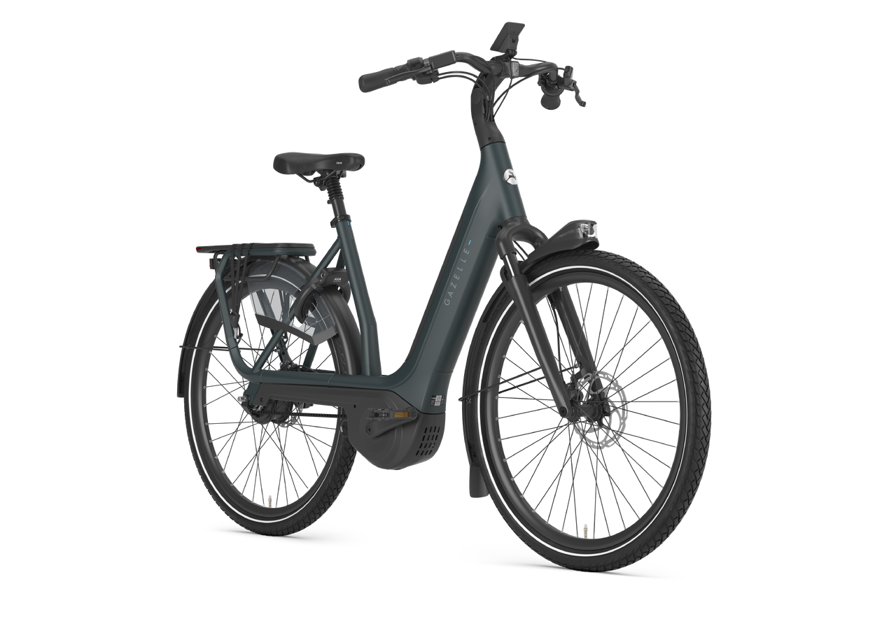 Cykler - Elcykler - Gazelle Avignon C380 Dame 2026 - Teal Grey Mat
