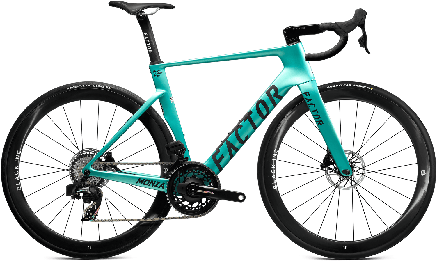 Factor MONZA SRAM FORCE 2025 – Steel Green