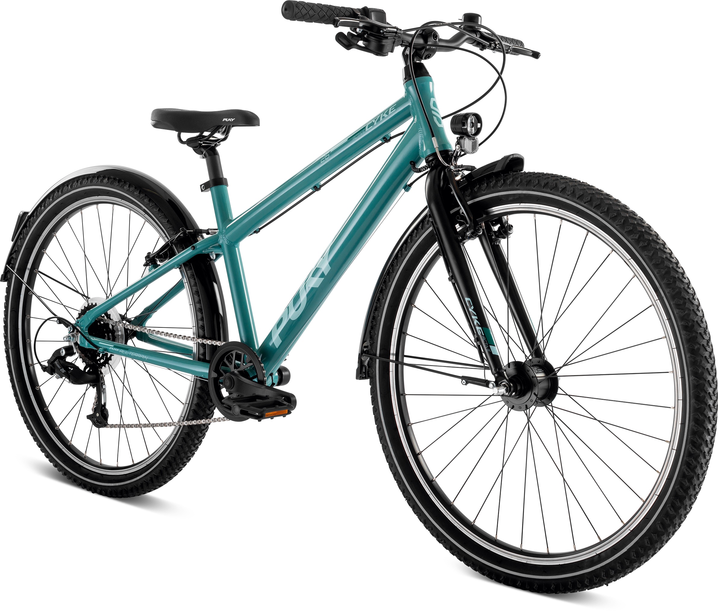 Cykler - Børnecykler - PUKY Cyke 26-8 Active 26" - Turquoise