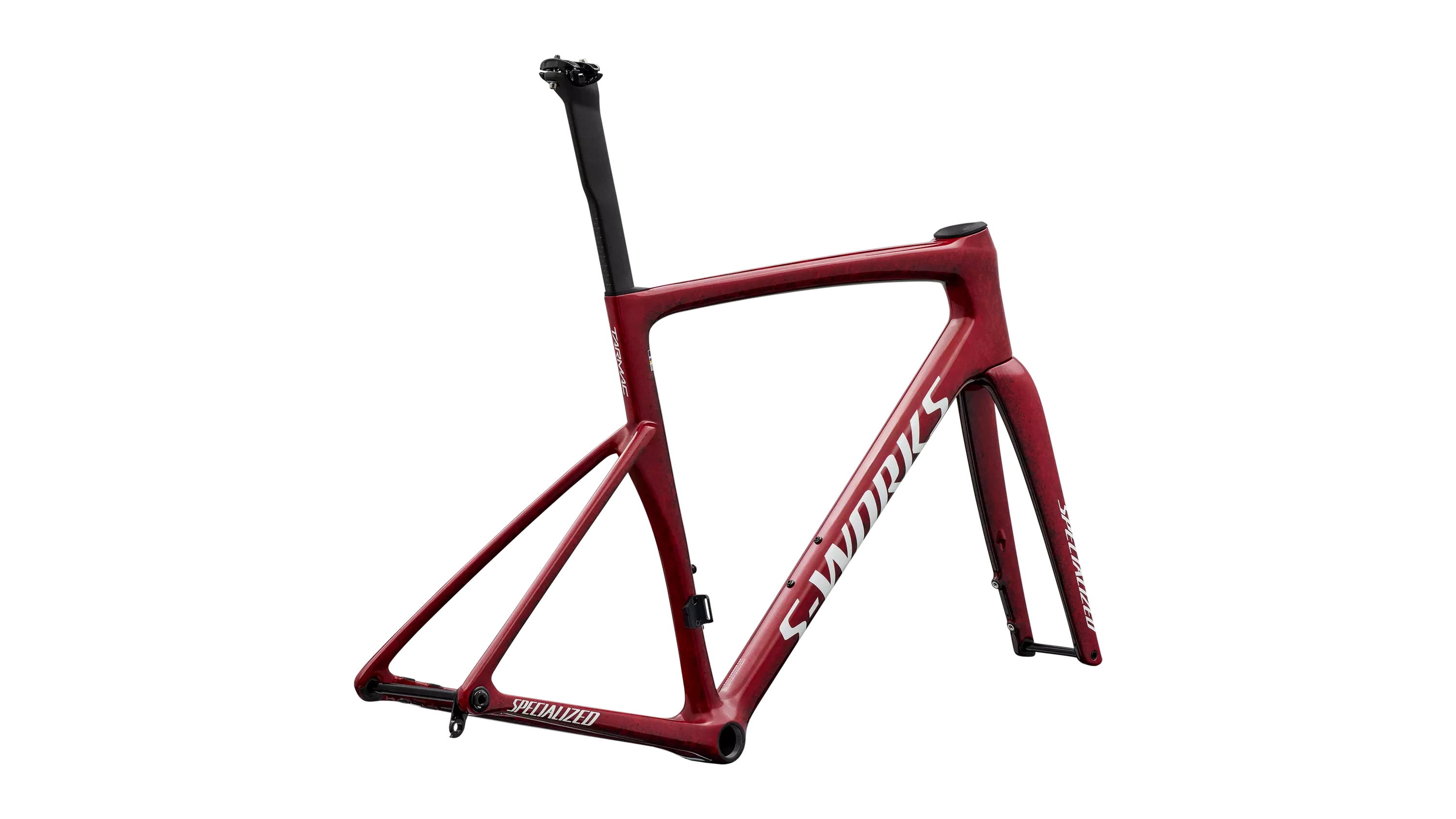 Cykler - Racercykler - Specialized S-Works Tarmac SL9 Frameset FACT 12r Carbon 2027 - Gloss Vivid Red