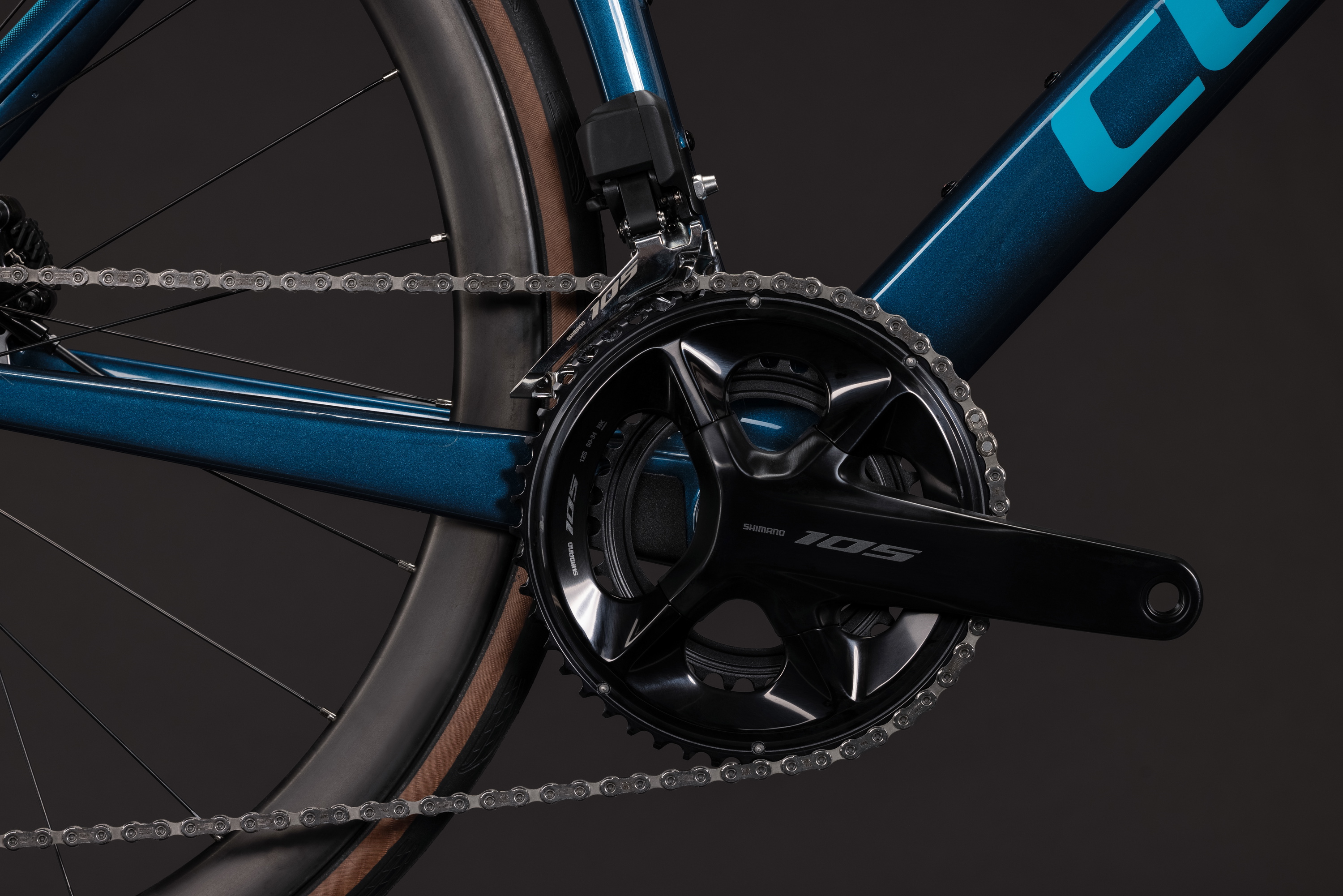 Cykler - Racercykler - Cube Agree C:62 ONE 2027 - Midnightteal´n´Sea