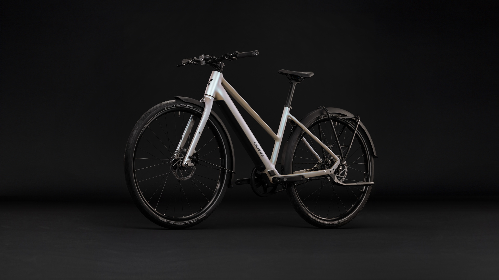 Cykler - Elcykler - Cube Editor Hybrid Pro 360 FE (Fully Equipped) Trapeze Dame 2027 - Glintsand´n´Black