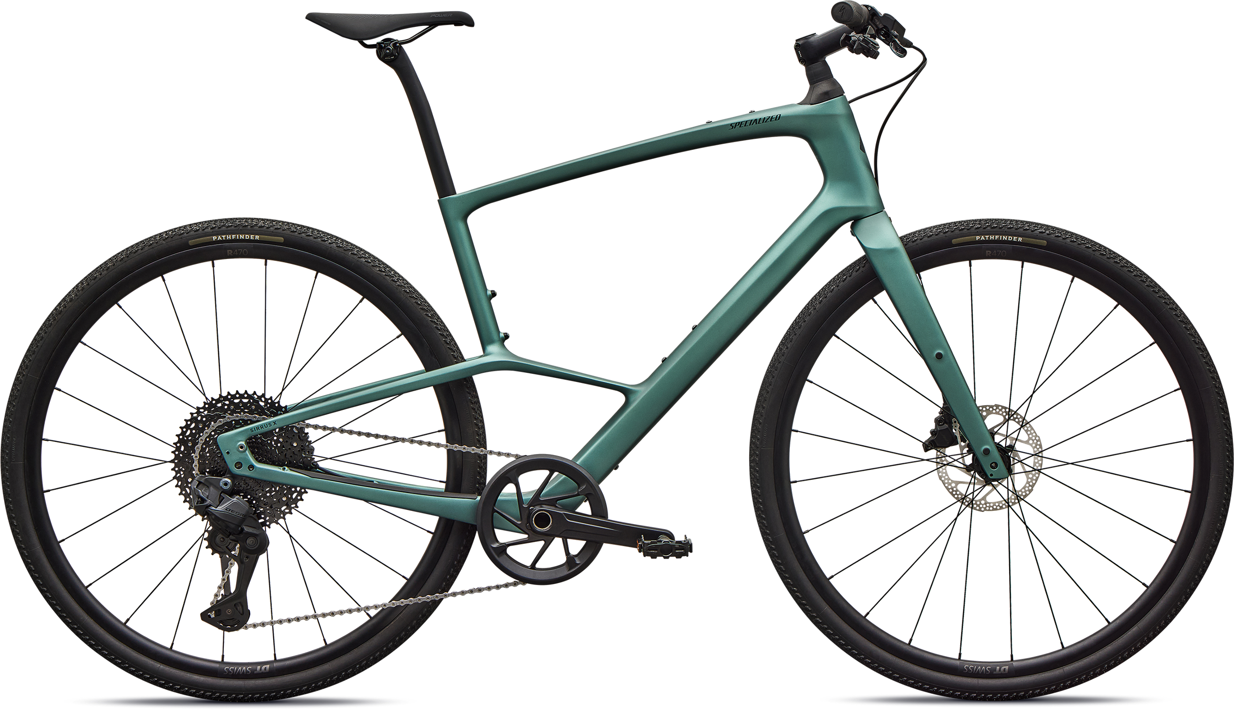 Specialized Sirrus X 6.0 2027 - Gloss Fjord Metallic / Emerald Metallic