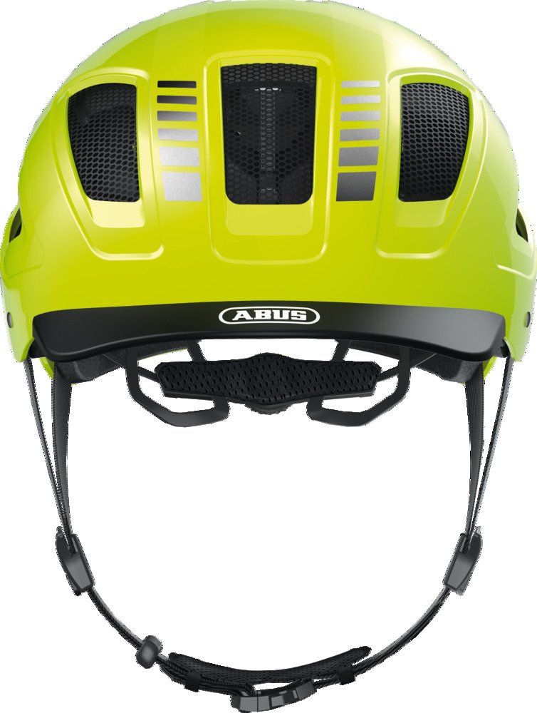 Beklædning - Cykelhjelme - Abus Hyban 2.0 Signal m. LED - Gul