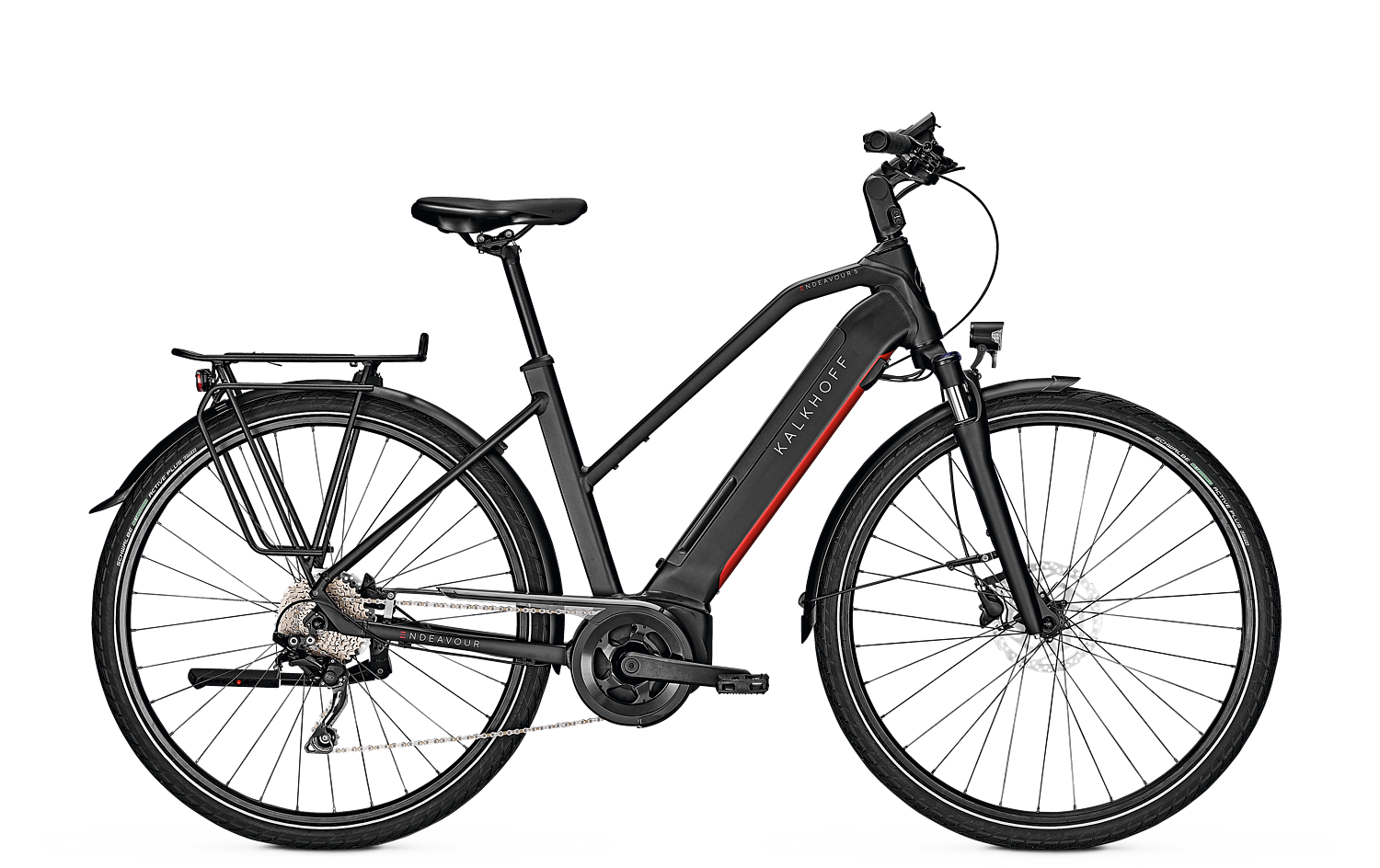 Cykler - Elcykler - Kalkhoff Endeavour 5.B Season Dame - Sort