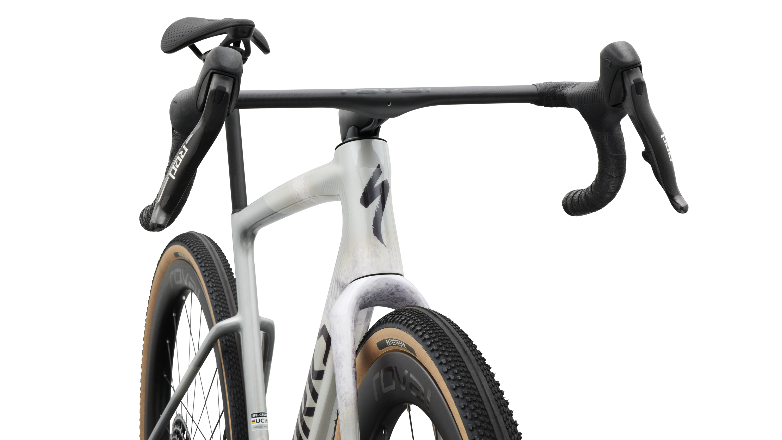 Cykler - Gravel cykler - Specialized S-Works Crux 5 SRAM RED XPLR 2027 - Silver Dust/Amethyst Frost/Nebula Metallic