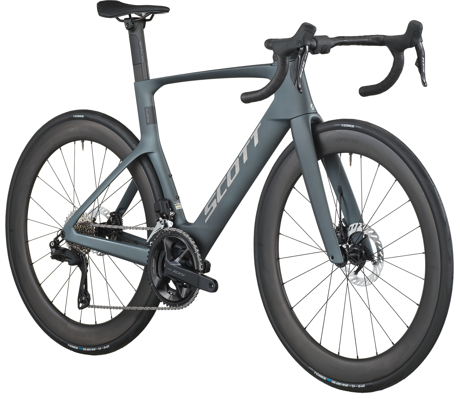 Cykler - Racercykler - Scott Foil RC 20 2026 - Carbon Grey