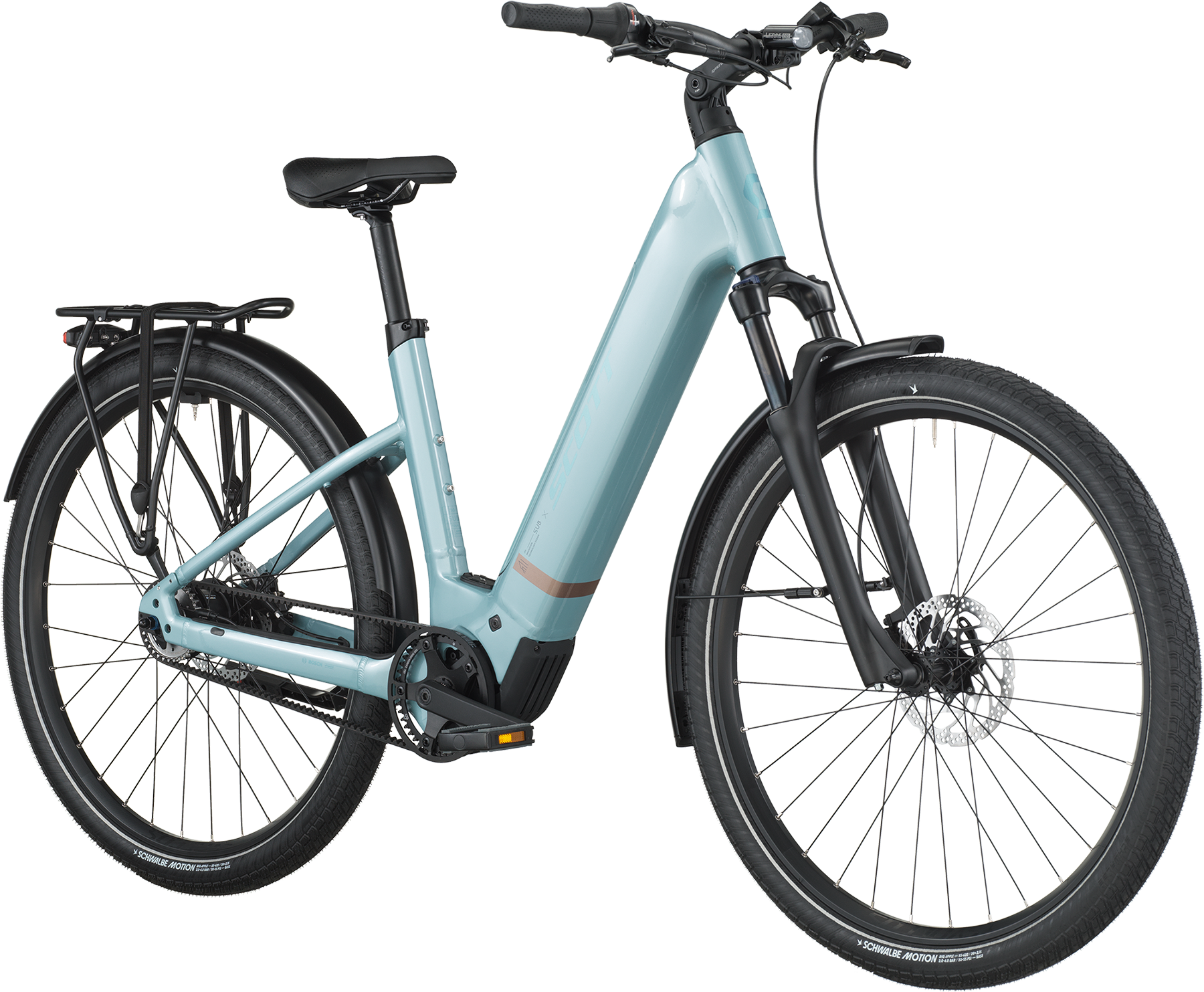 Cykler - Elcykler - Scott Sub Tour eRIDE 30 Wave 2026 - Sterling Blue