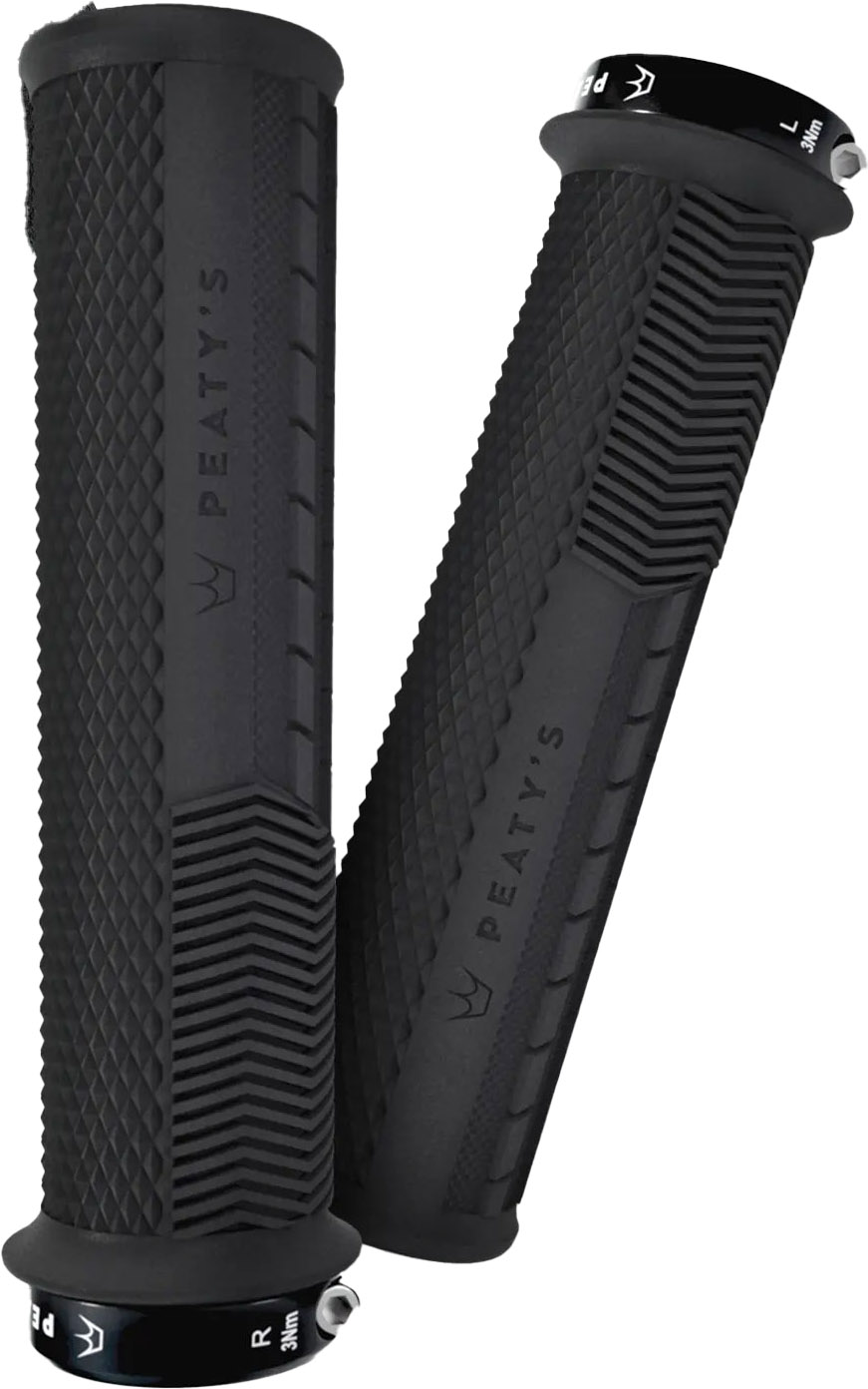 Tilbehør - Cykelhåndtag - Peaty's Monarch Grip - Knurl - Thin - Black