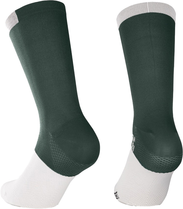 Beklædning - Sokker - Assos GT Socks C2 - Grøn/Hvid