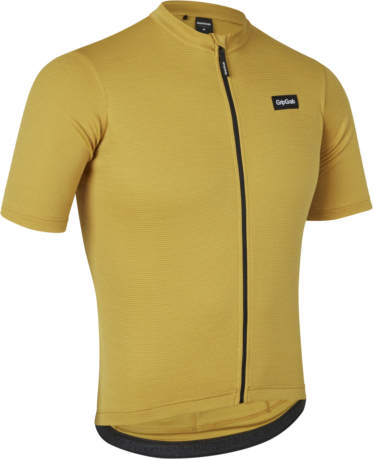 GripGrab Kortærmet Gravelin Merinotech Cykeltrøje - Mustard Yellow