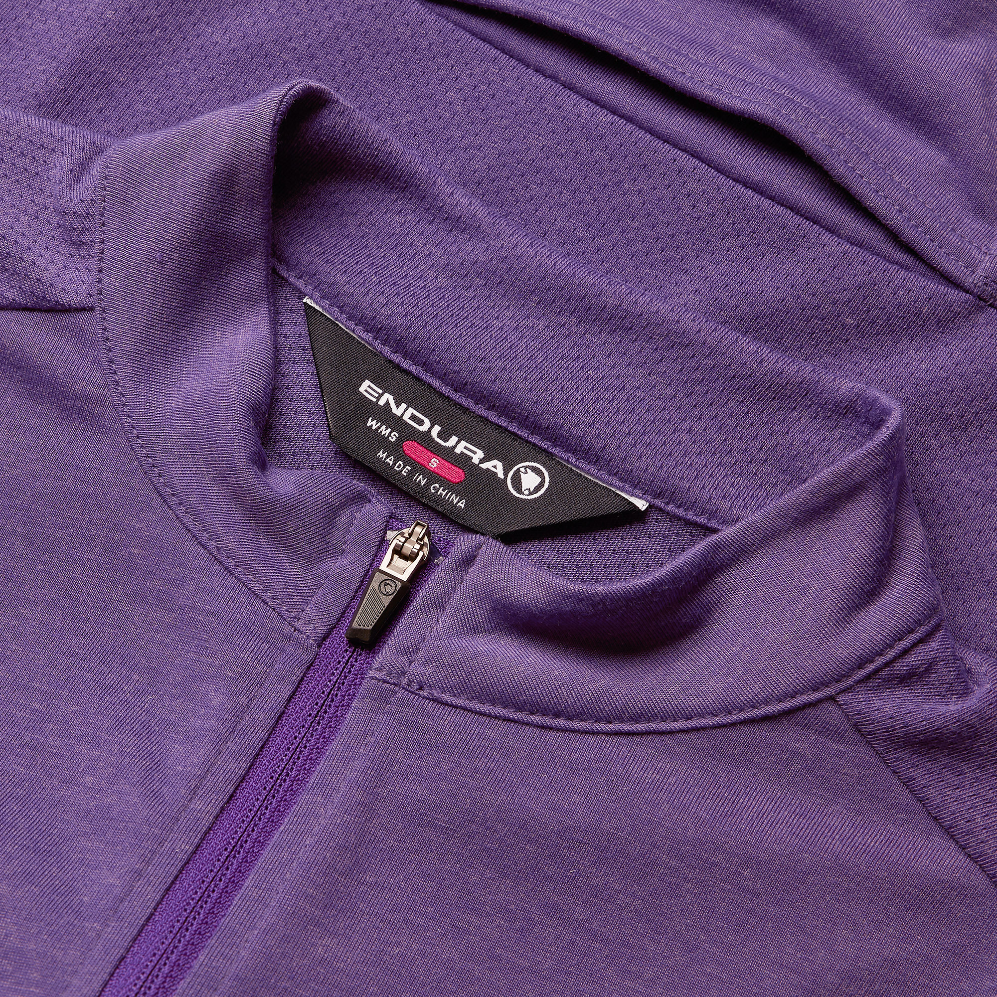 Beklædning - Cykeltrøjer - Endura Women's Loop S/S Zipped Jersey - Heather