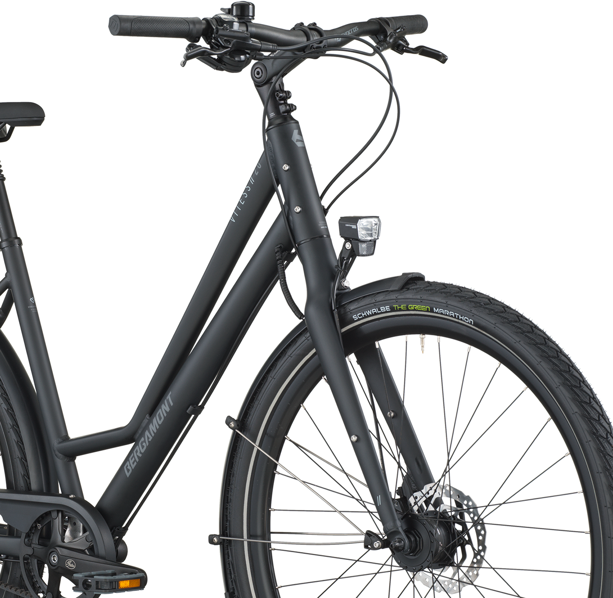 Cykler - Damecykler - Bergamont Vitess 20 Rigid Amsterdam 2026 - Sort