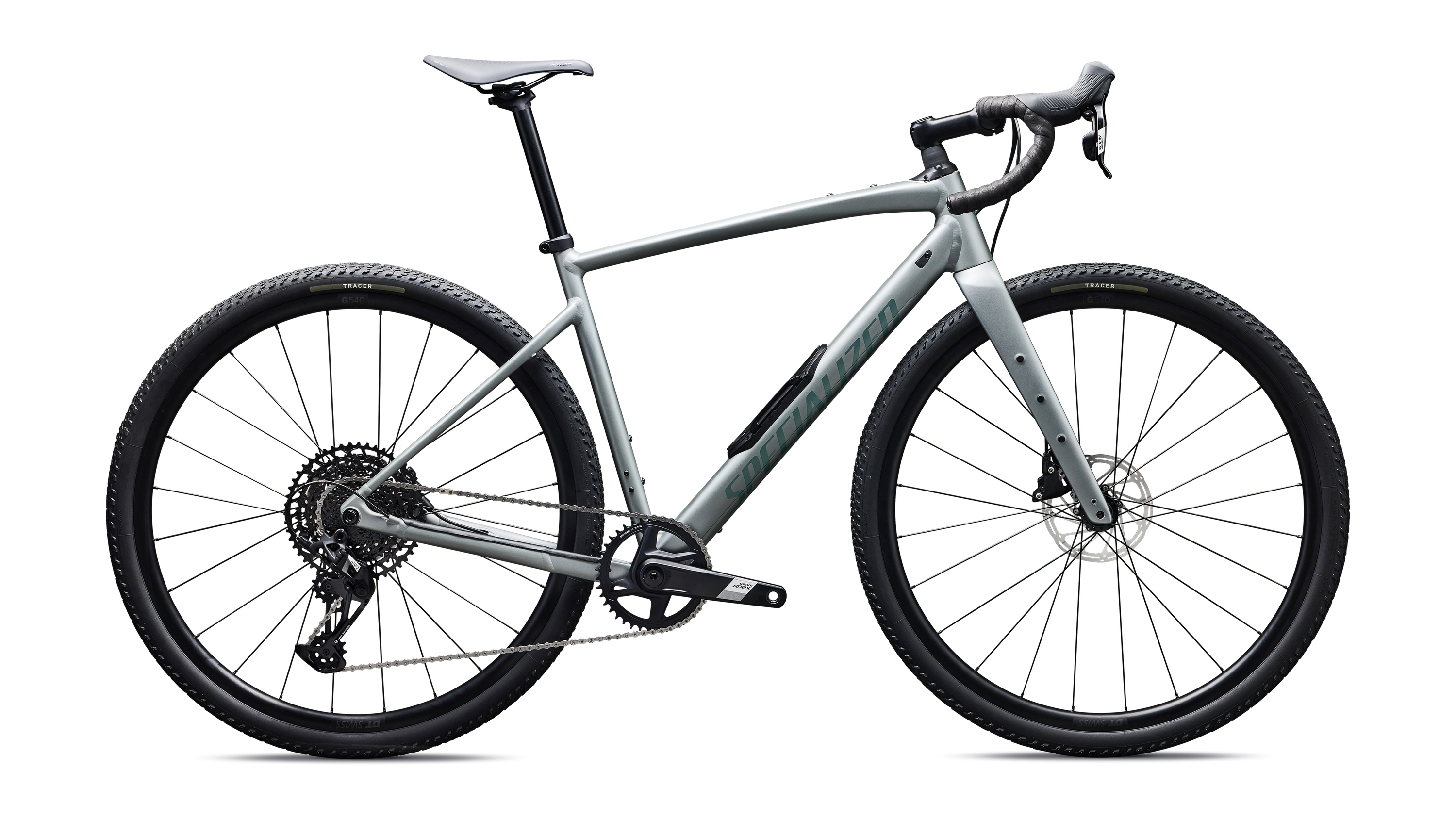 Cykler - Gravel cykler - Specialized Diverge 4 Comp Alloy 2026 - Satin Shadow Silver / Fjord Metallic