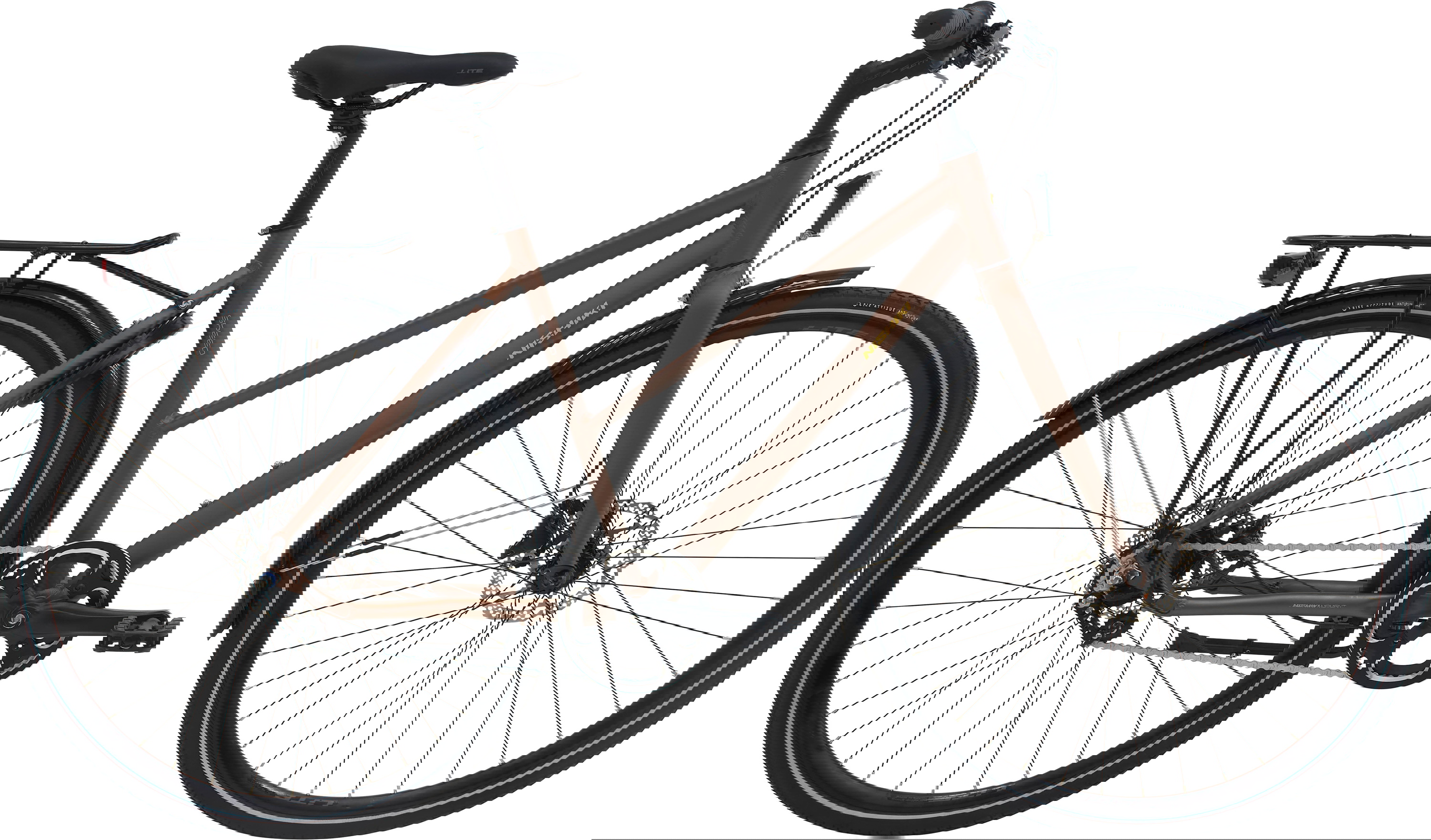 Nishiki Speed Dame 7g 2026 - Mat Lys Kobber