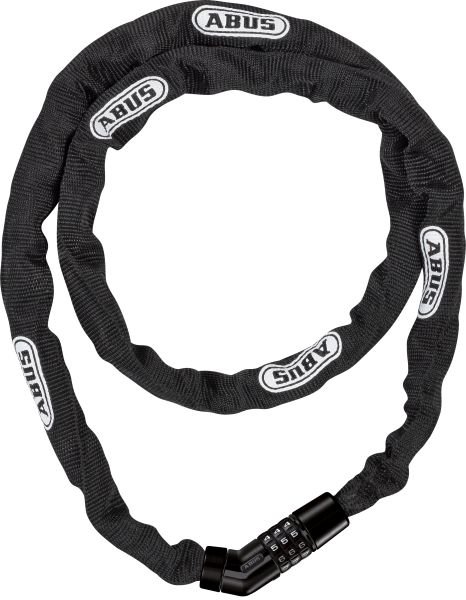 Abus Kædelås 4804 Combo, 75cm-110cm - Sort