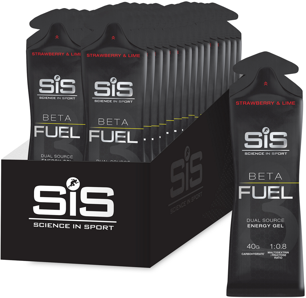 SIS Beta Fuel Endurance Gel Strawberry Lime - 60ml (30 stk. kasse)
