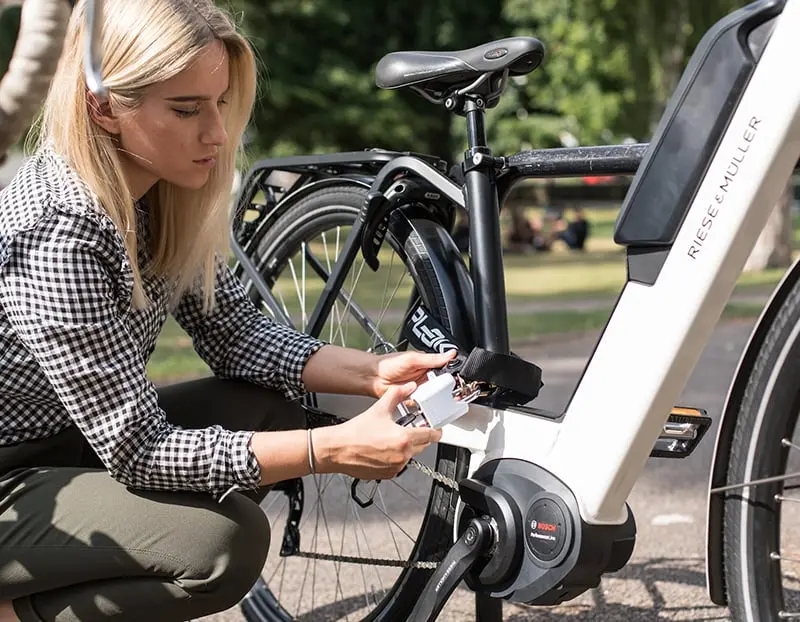 Tilbehør - Cykellås - HIPLOK Lite Wearable Chain Lock - Black