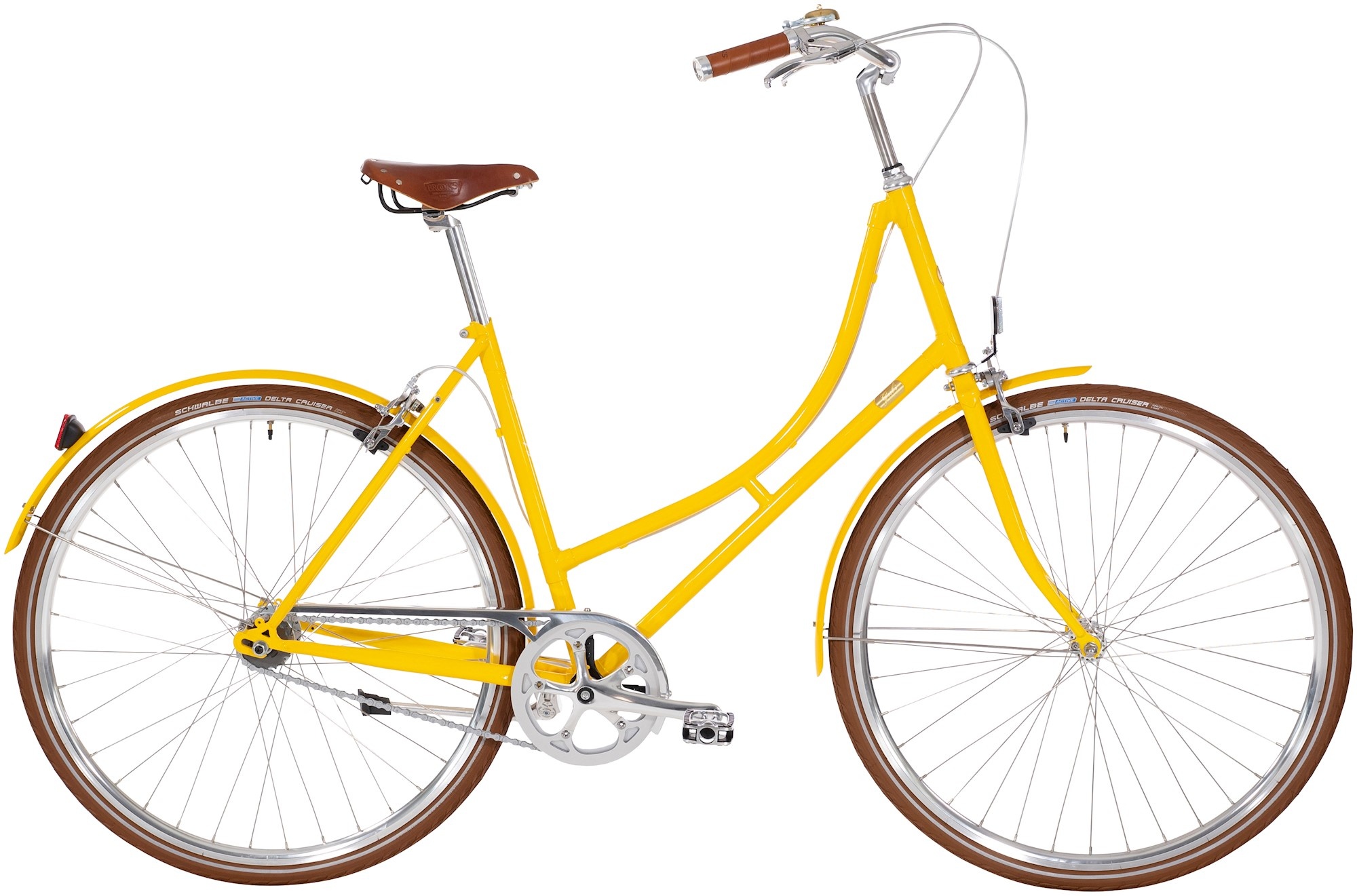 Cykler - Damecykler - Bike by Gubi 8g Dame Fælgbremse 2023 - Gul