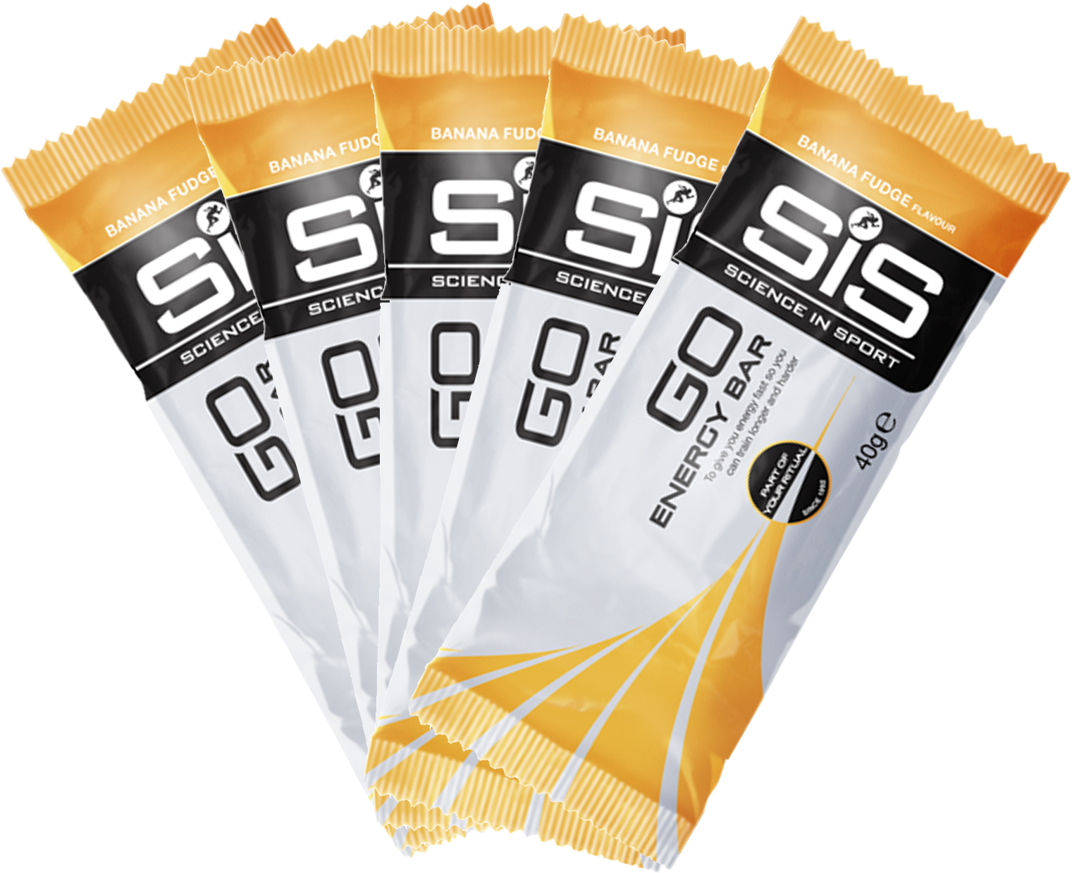  - SIS GO Energy Bar Banan Fudge (5 stk. pak)