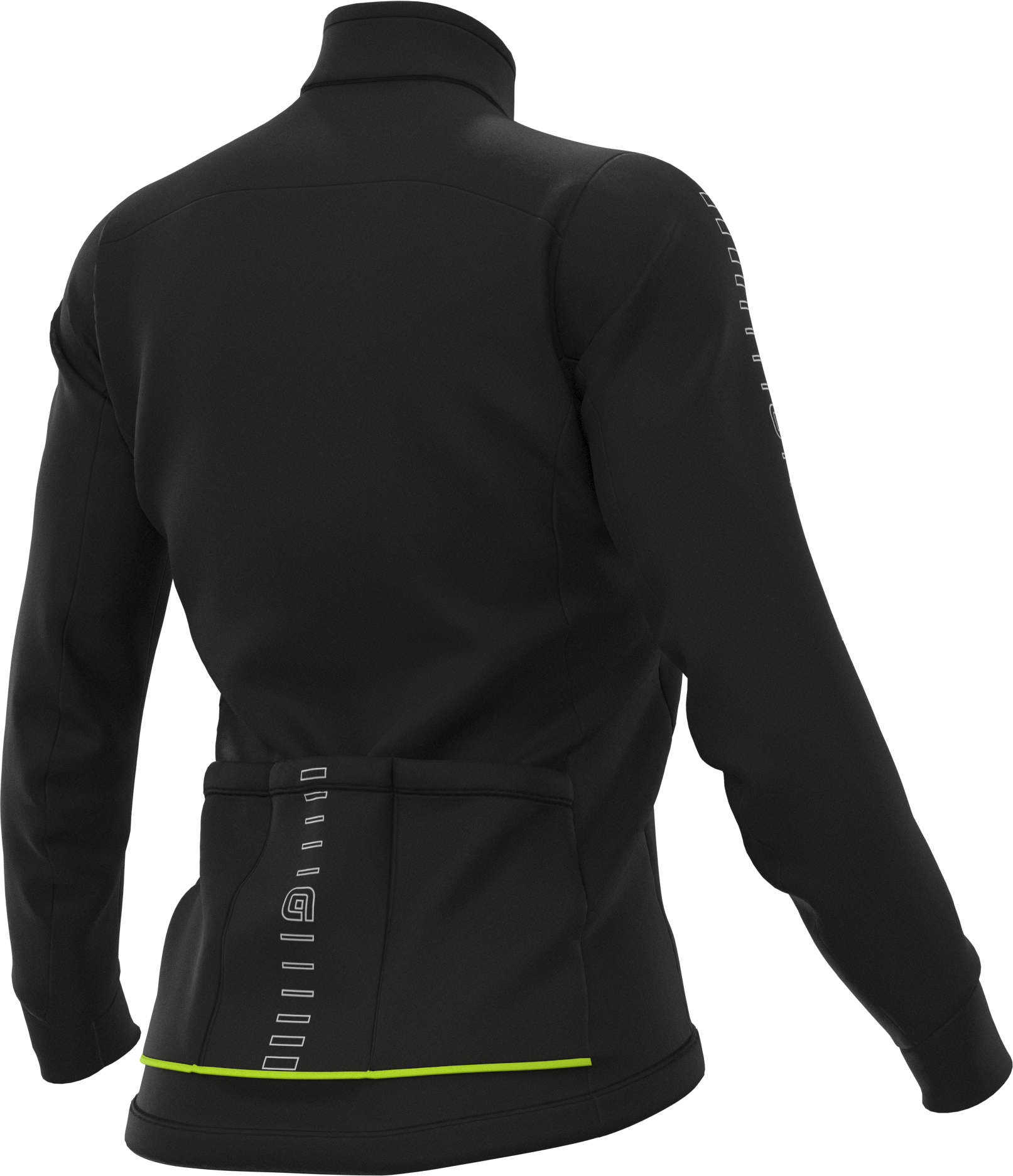 Beklædning - Cykeltrøjer - Cykeltrøjer langærmet - Alé Spring/Fall Jersey Solid Fondo Dame - Sort