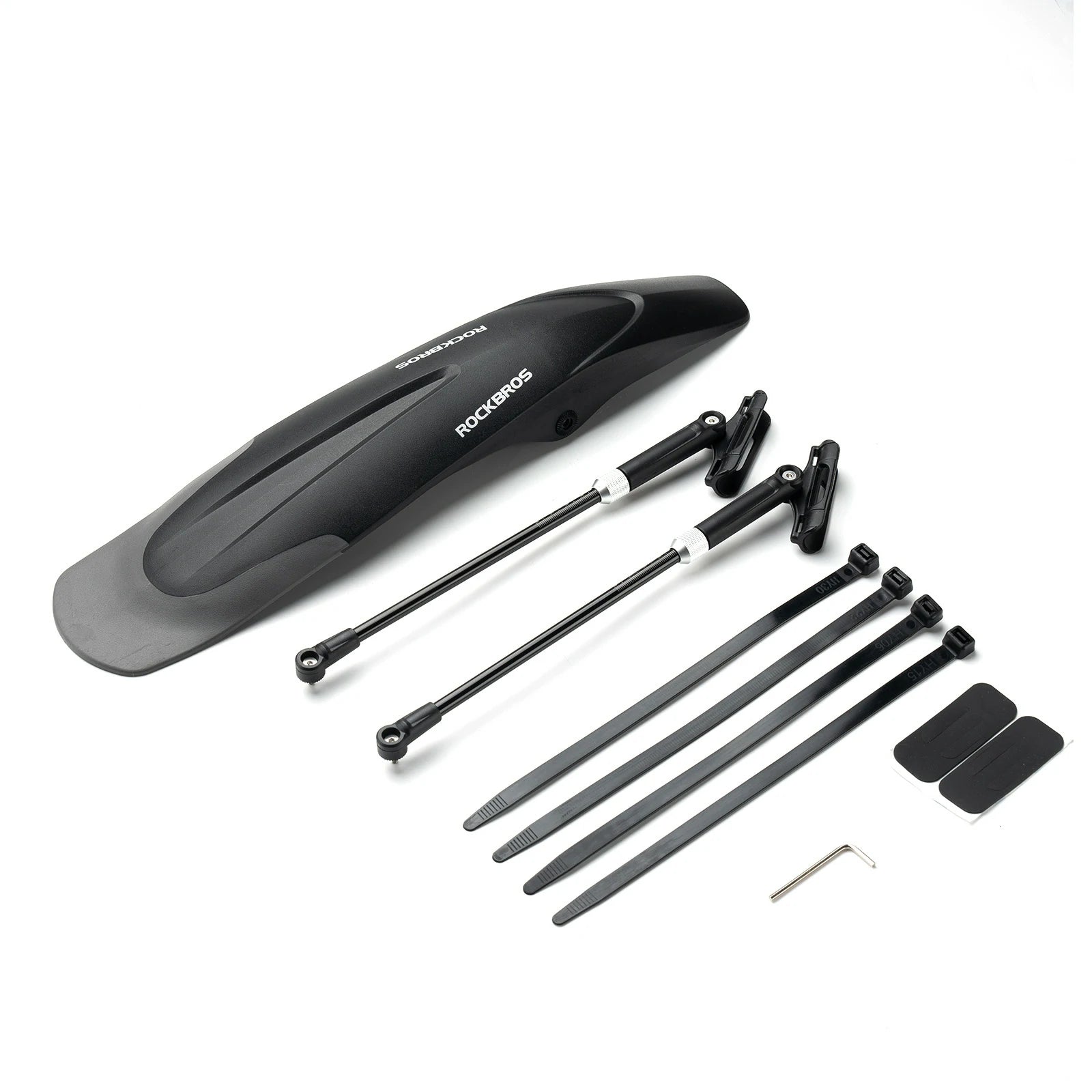 Tilbehør - Cykelskærme - RockBros Skærmsæt Fleksibelt 26"-29" - For