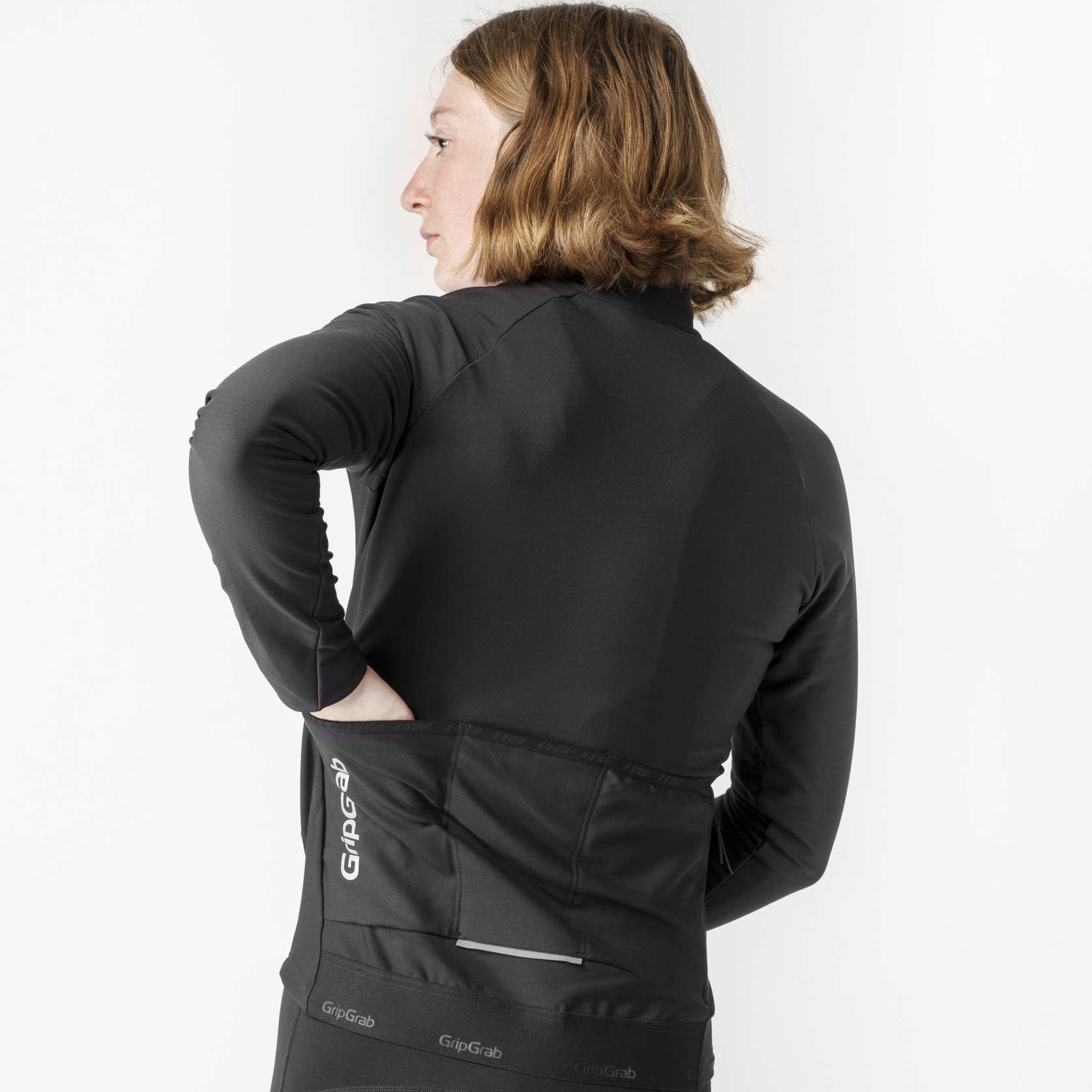 Beklædning - Baselayer / Undertøj - GripGrab Langærmet Therma PACR Termocykeltrøje til damer - Sort