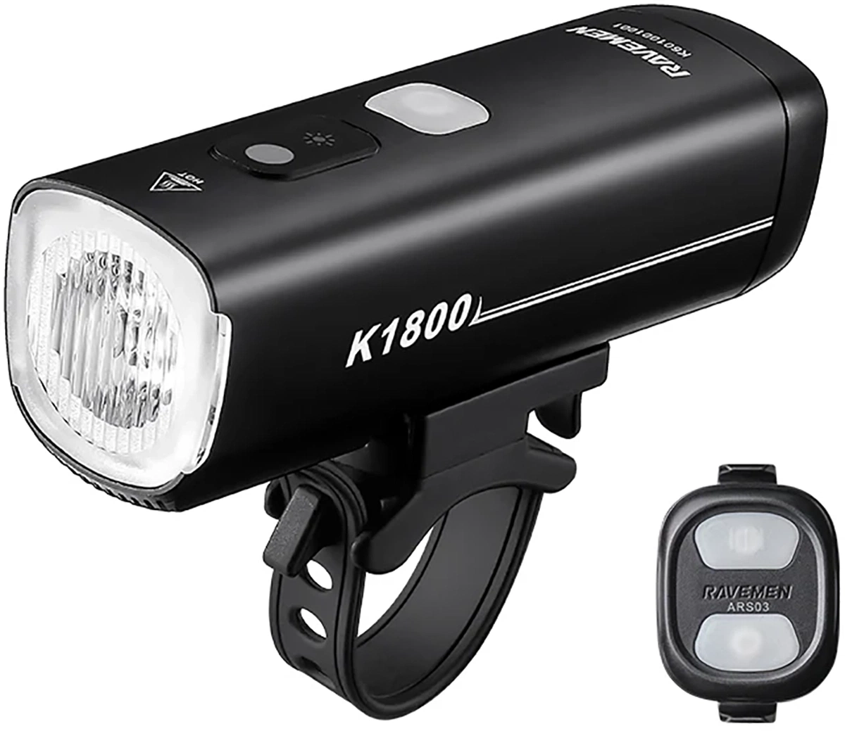 Ravmen K1800 Forlygte - 1800 Lumen