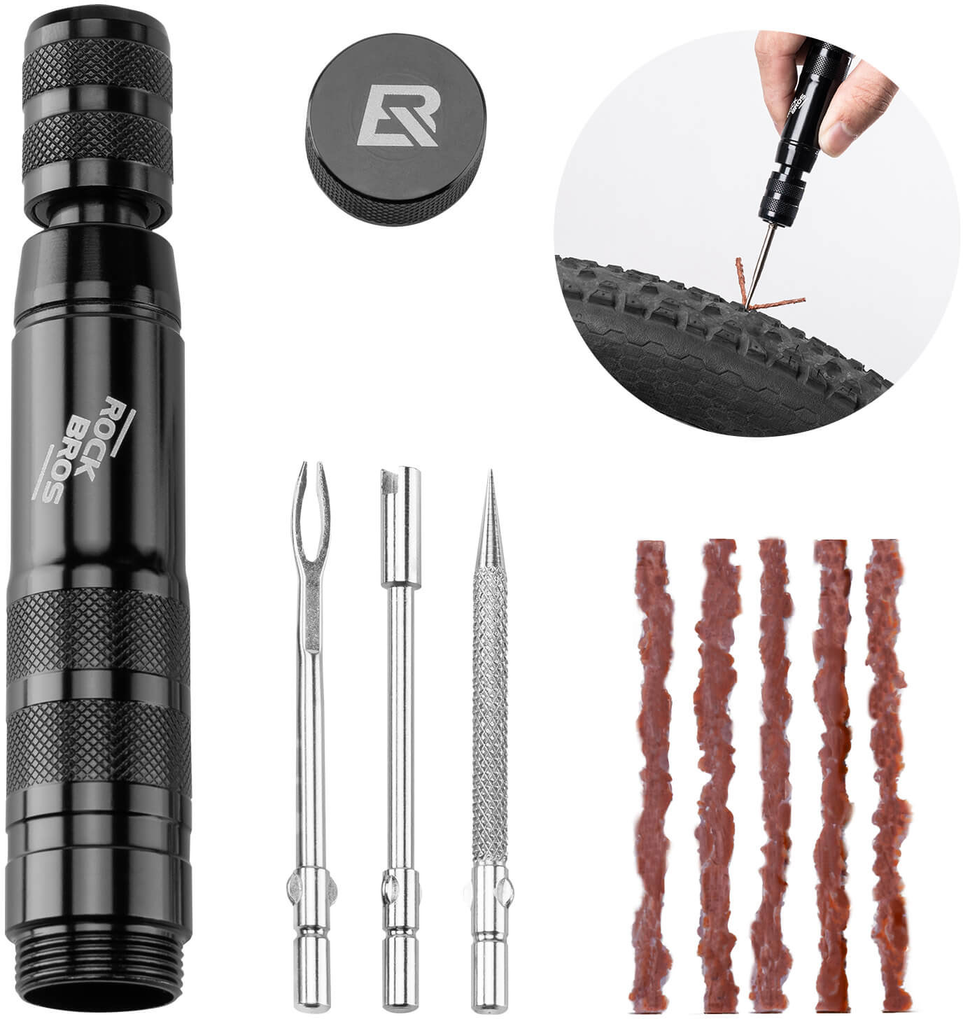 RockBros Tubeless Reparationssæt RockBros Tubeless Reparationssæt