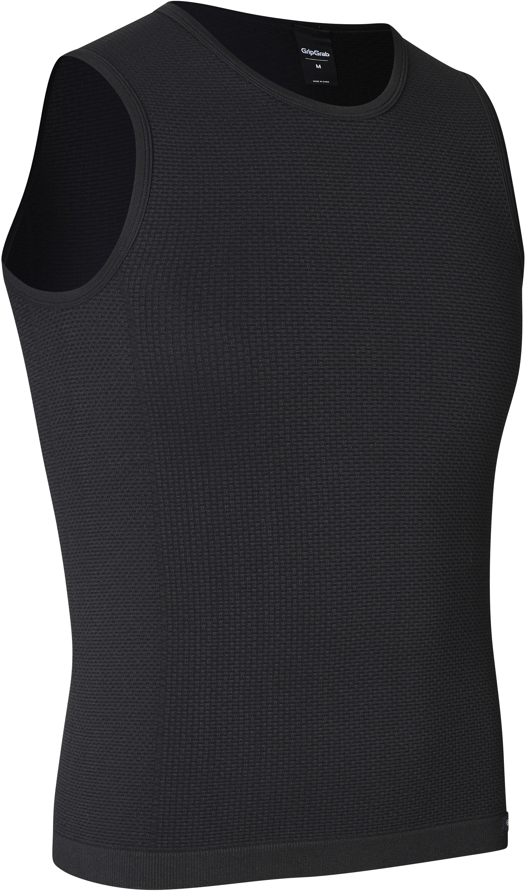 GripGrab PACR Forår-Efterår Ærmeløs Baselayer - Black