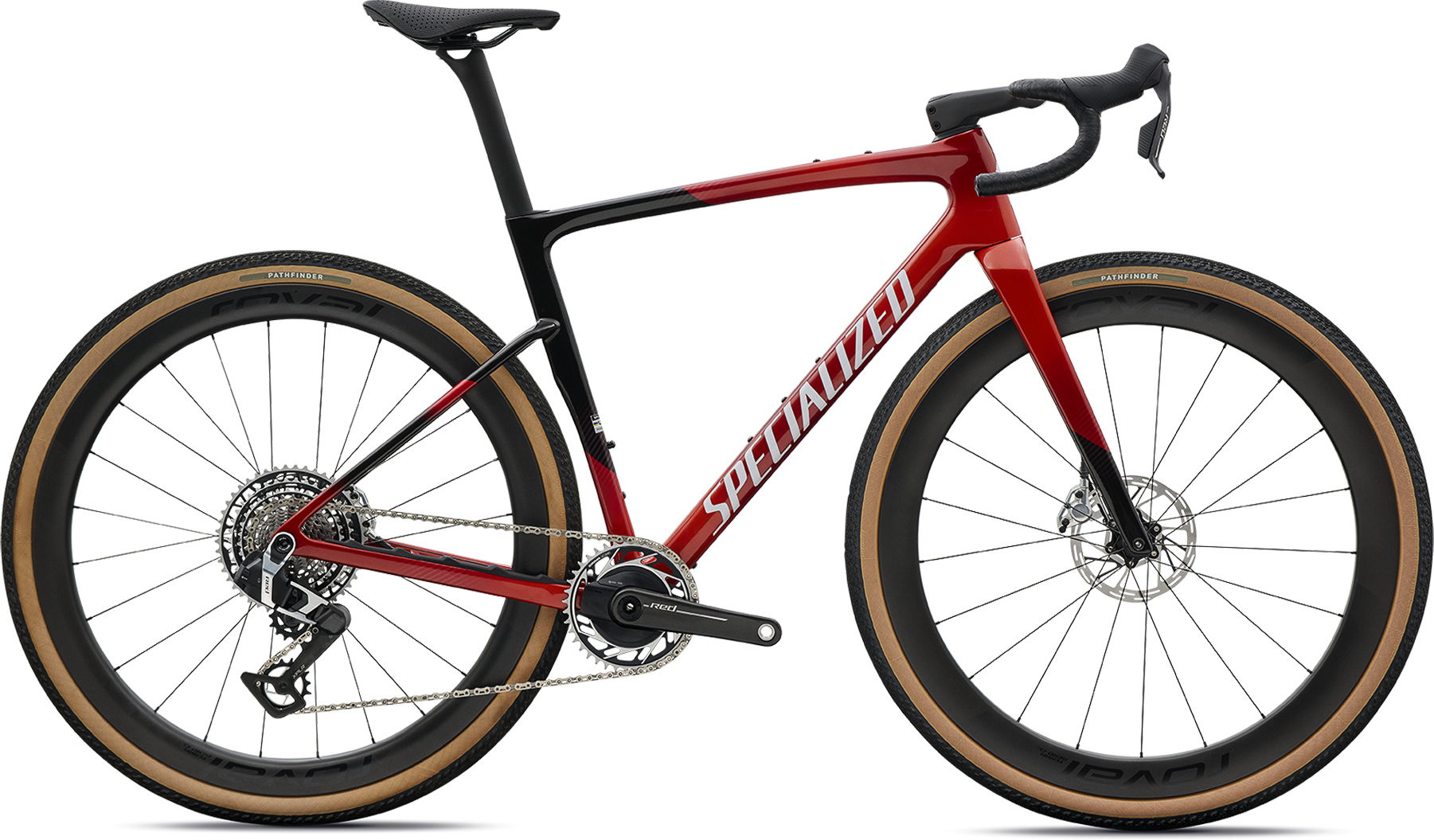 Specialized Crux 5 S-Level SRAM RED XPLR 2027 - Redwood Metallic/White