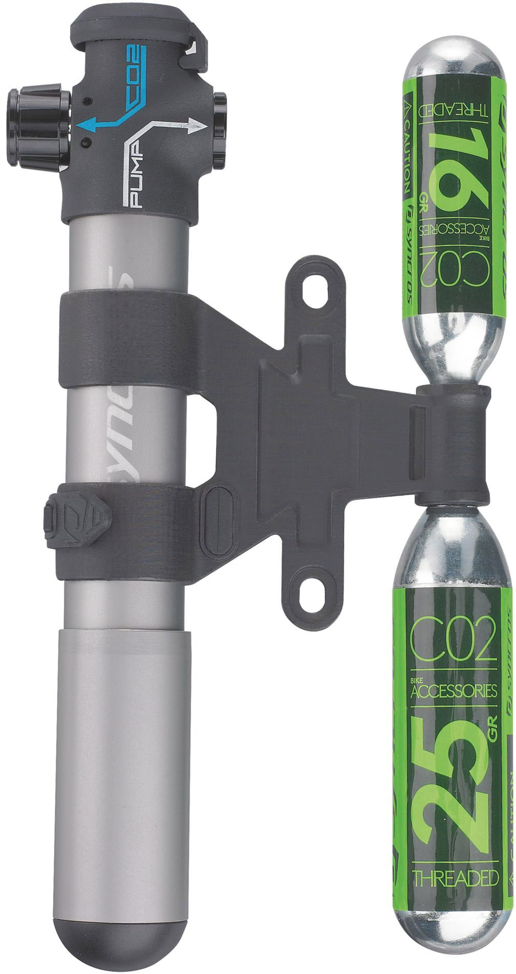 Tilbehør - Cykelpumper - Syncros Co2 HV MINI-PUMP
