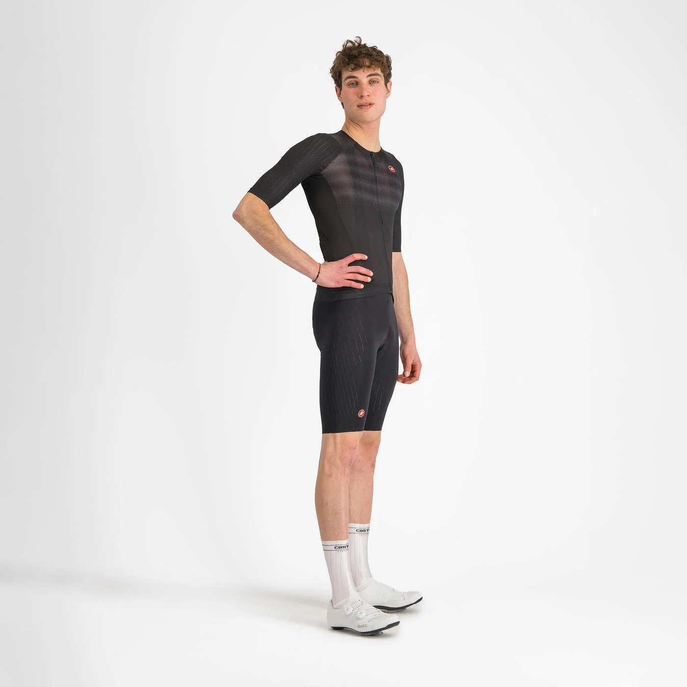 Beklædning - Cykelbukser - Castelli FREE AERO RACE S BIBSHORT - Black