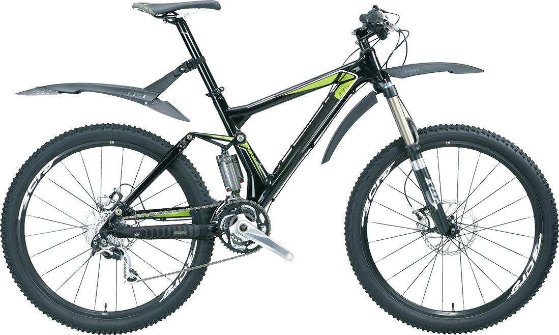 Tilbehør - Cykelskærme - Cykelskærme MTB - Topeak DeFender FX/RX Skærmsæt - 26 tommer