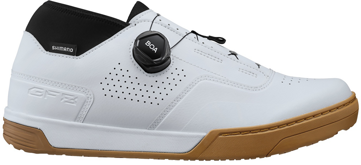 Shimano GF800 Flat Pedal Sko - White